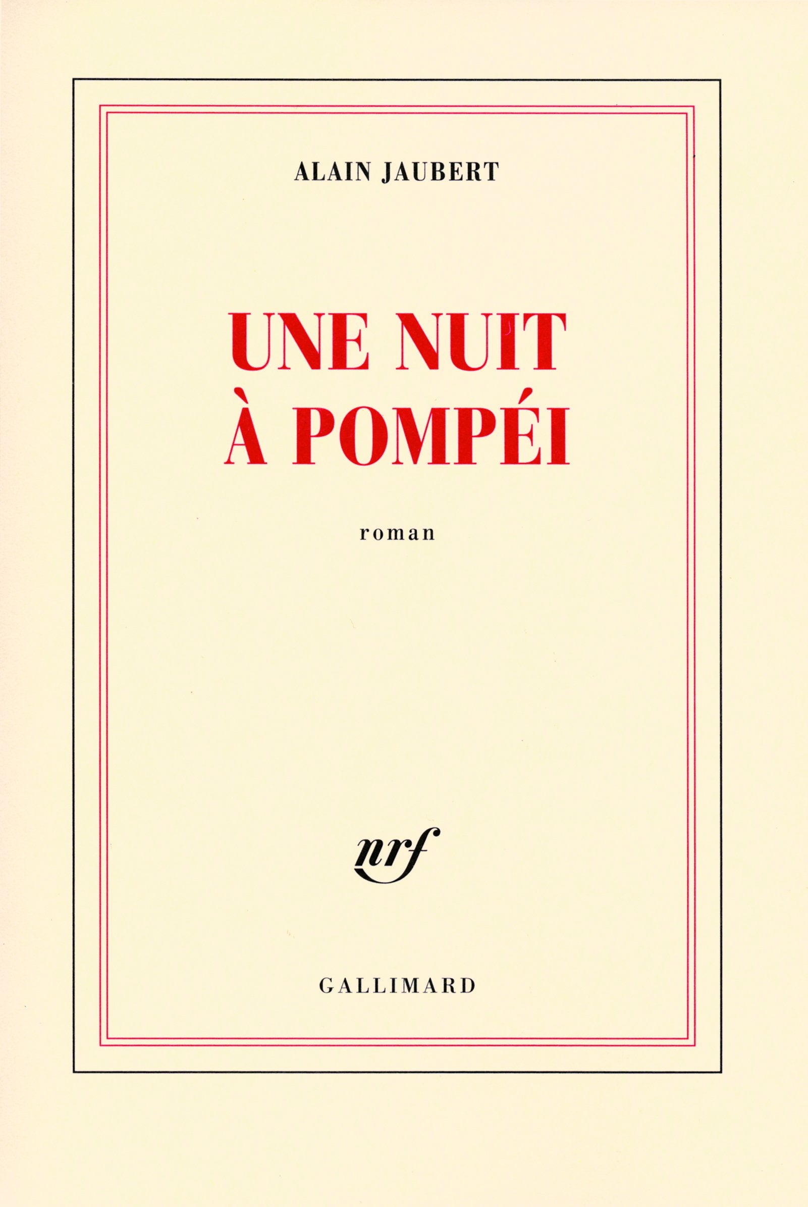 Une nuit à Pompéi 9782070122936