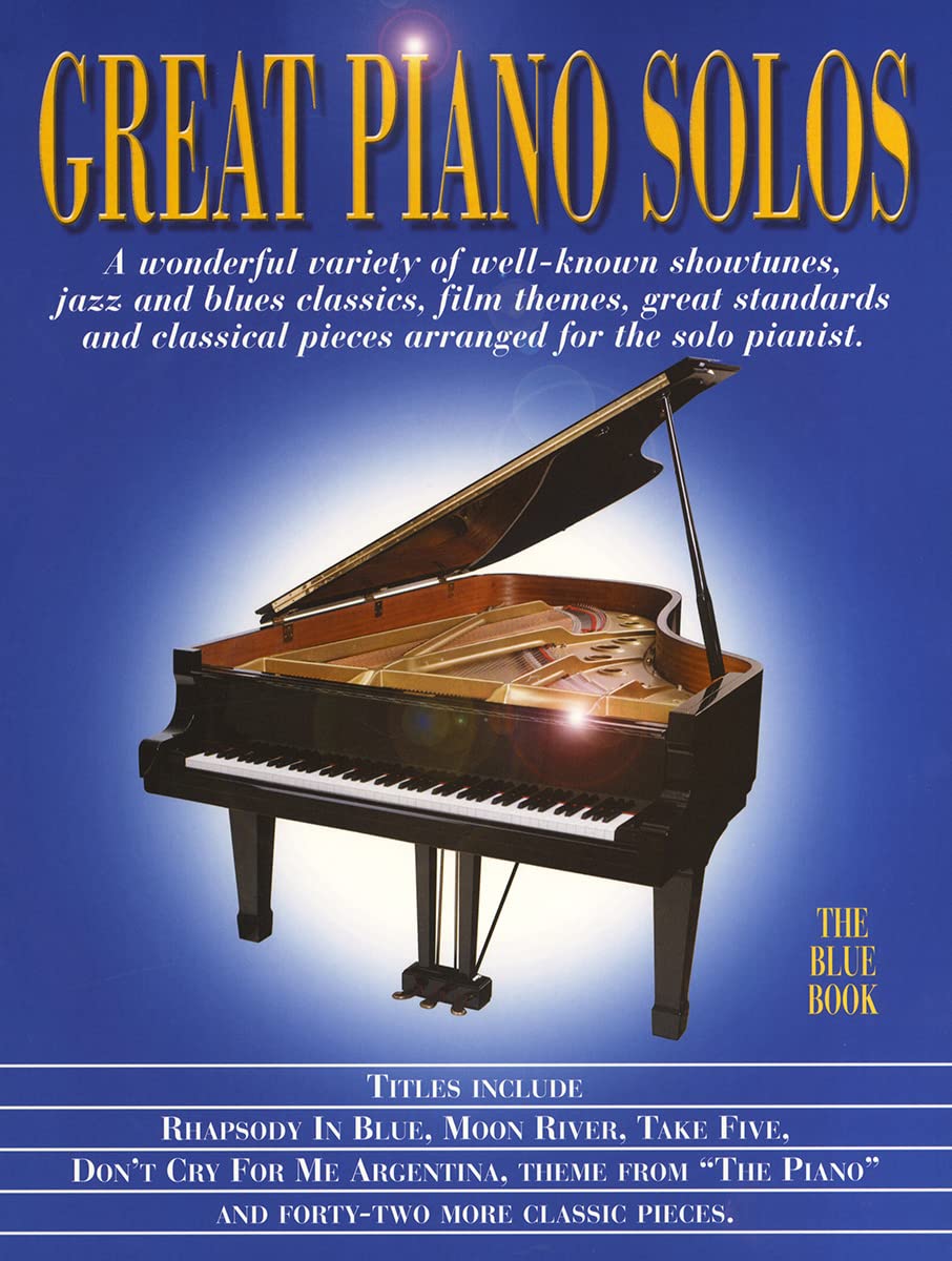 Great piano solos - the blue book piano 9780711973206