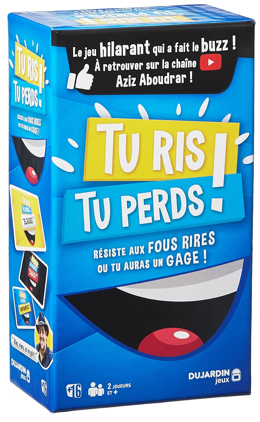 Dujardin - Tu RIS Tu Perds - Jeu De Société - Blagues Pourries Et Fous Rires Garantis - pour Adultes, Ados - A Jouer en Equipe 3262190413108