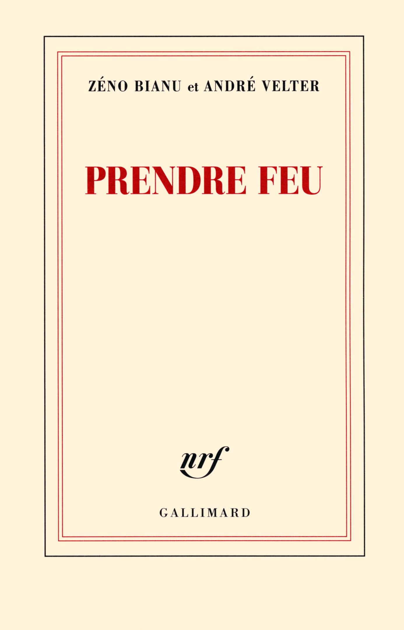 Prendre feu 9782070139613