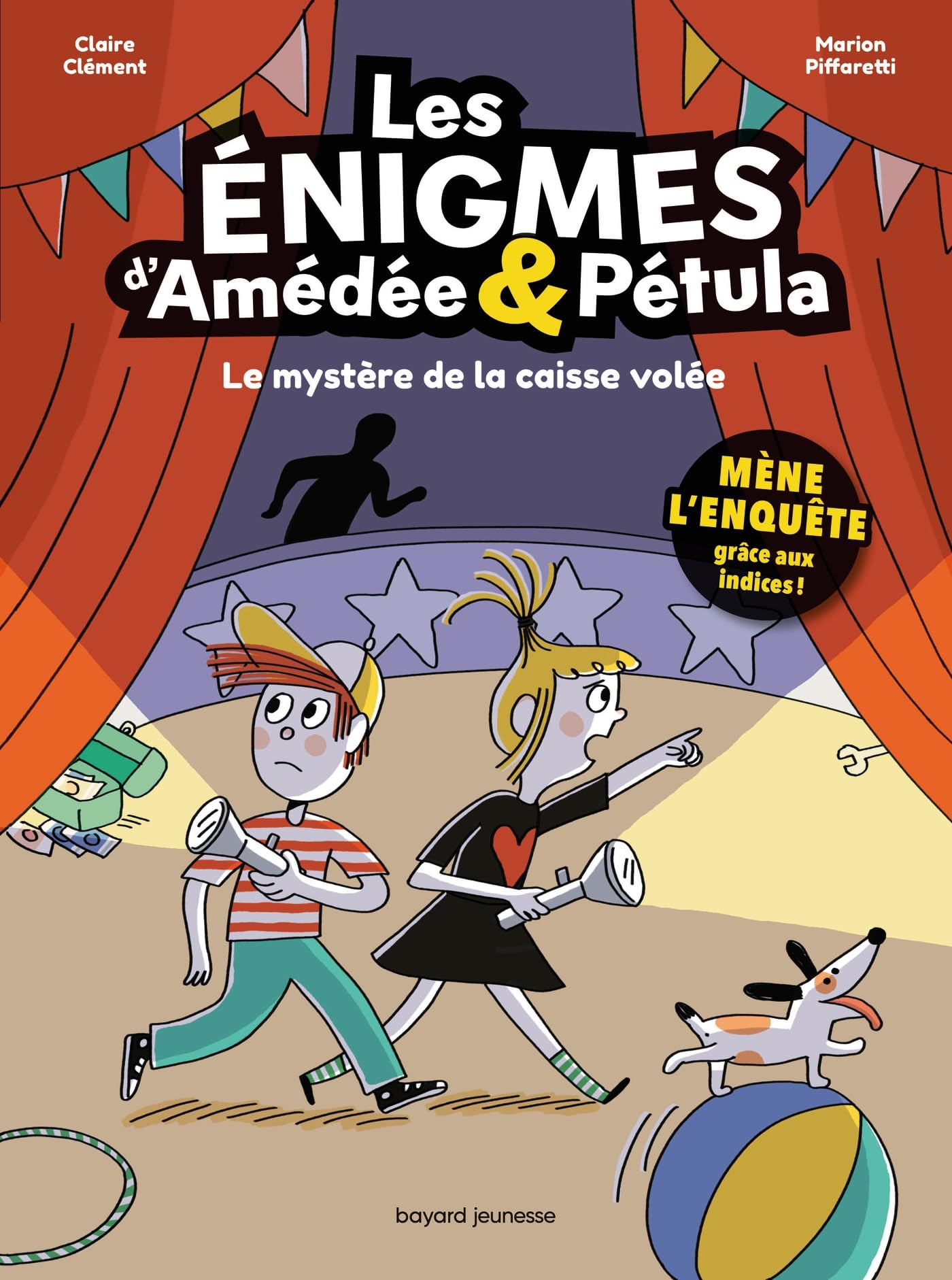 Les énigmes d'Amédée et Pétula, Tome 01: Le mystère de la caisse volée 9791036348068