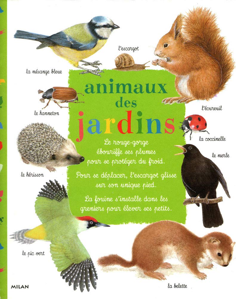 Animaux Des Jardins 9782745900753