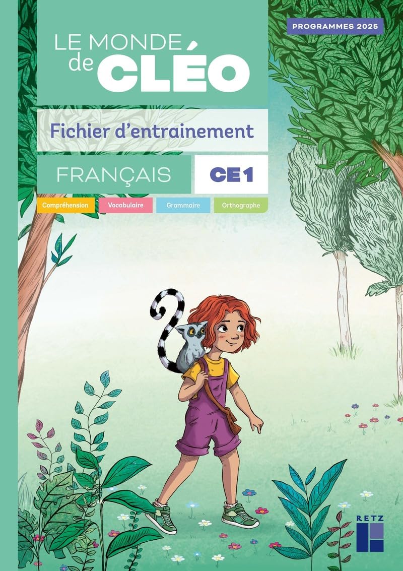 Fichier d'entrainement CE1 + aide-mémoire - Le monde de Cléo (programmes 2025) 9782725646930