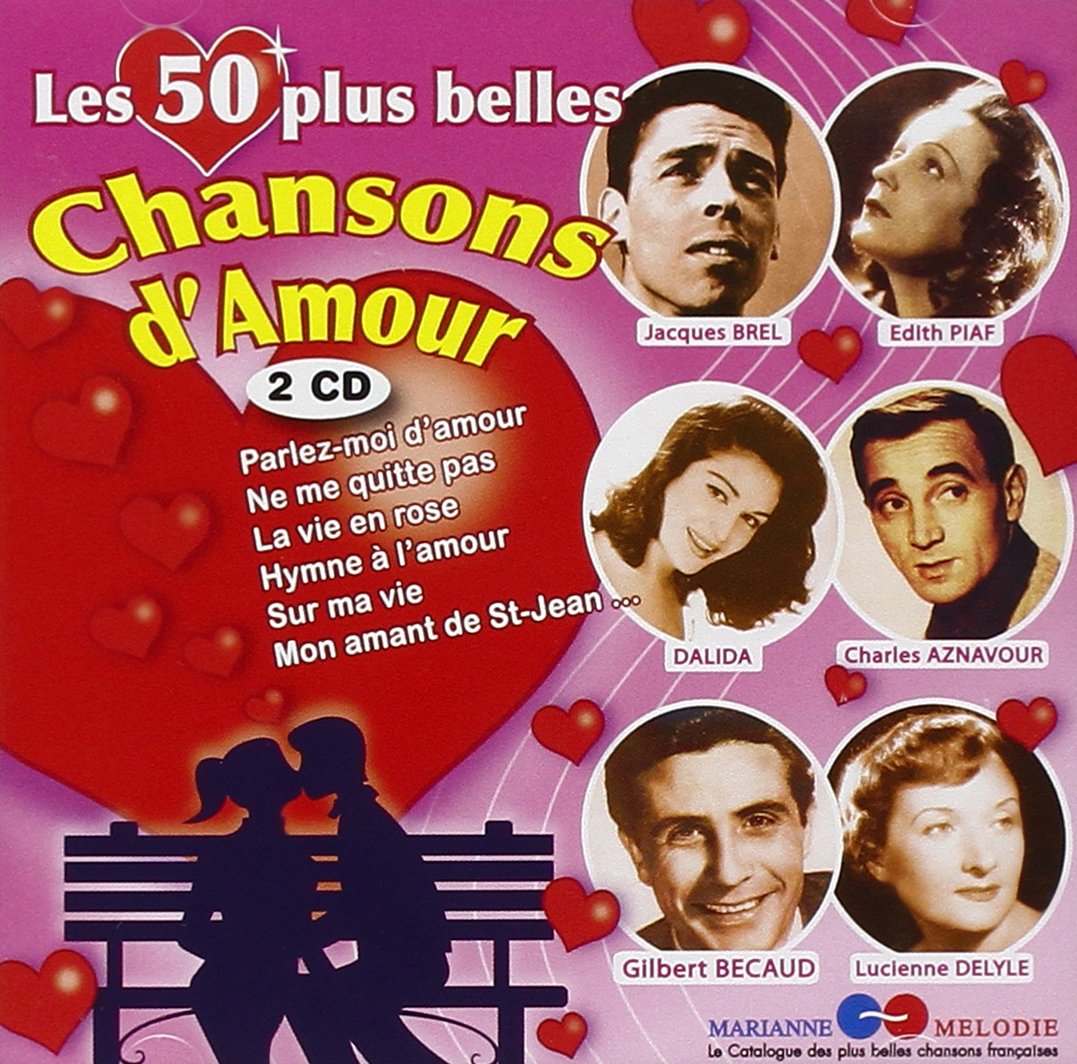 Les 50 Plus Belles Chansons d'amour 9786313871636