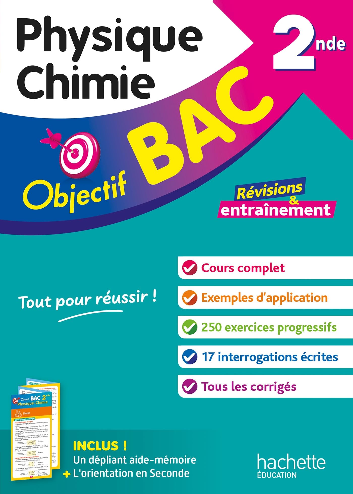 Objectif BAC Physique-Chimie 2nde 9782017268666