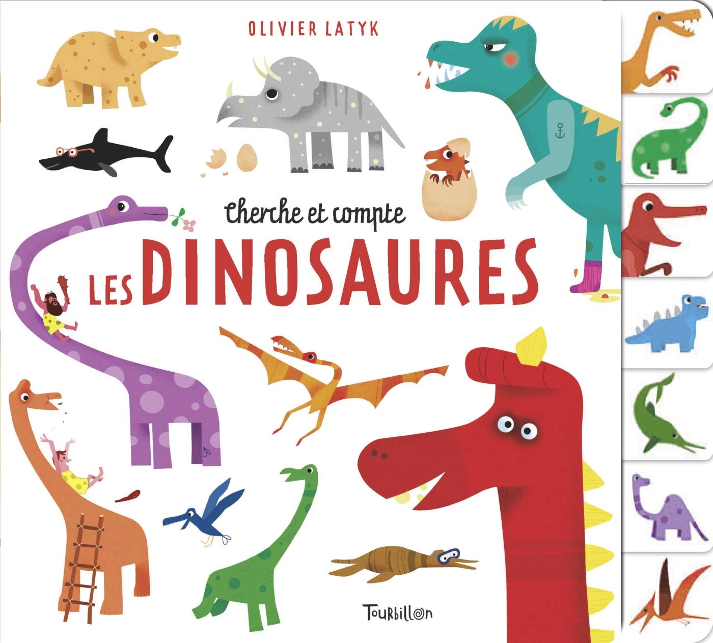 Cherche et compte les dinosaures 9791027603954