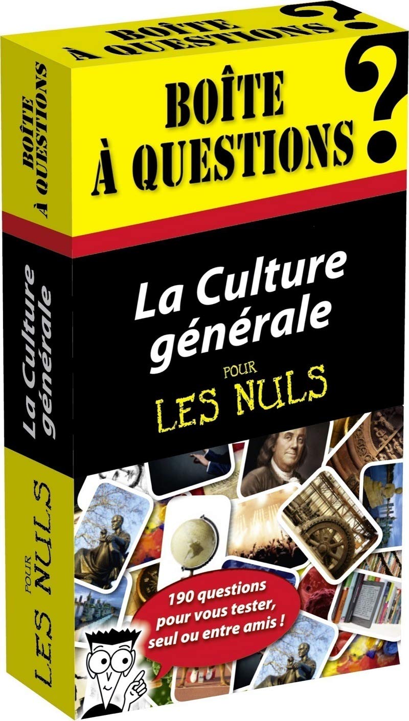 La Boîte à questions – Culture générale pour les Nuls 9782754041935