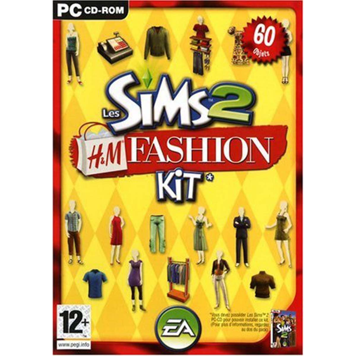 Les Sims 2 - Kit H&M Fashion 5030931056123