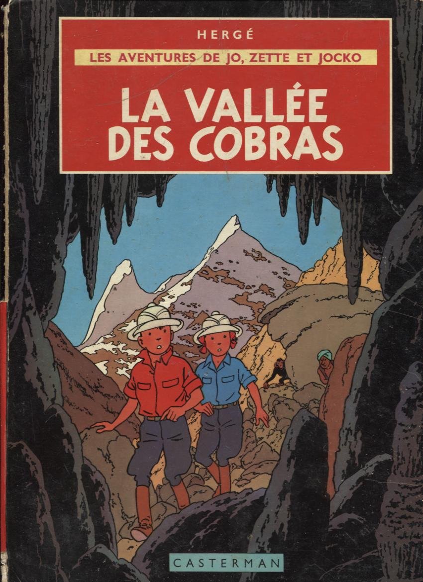 LES AVENTURES DE JO ZETTE ET JOCKO. LA VALLEE DES COBRAS.