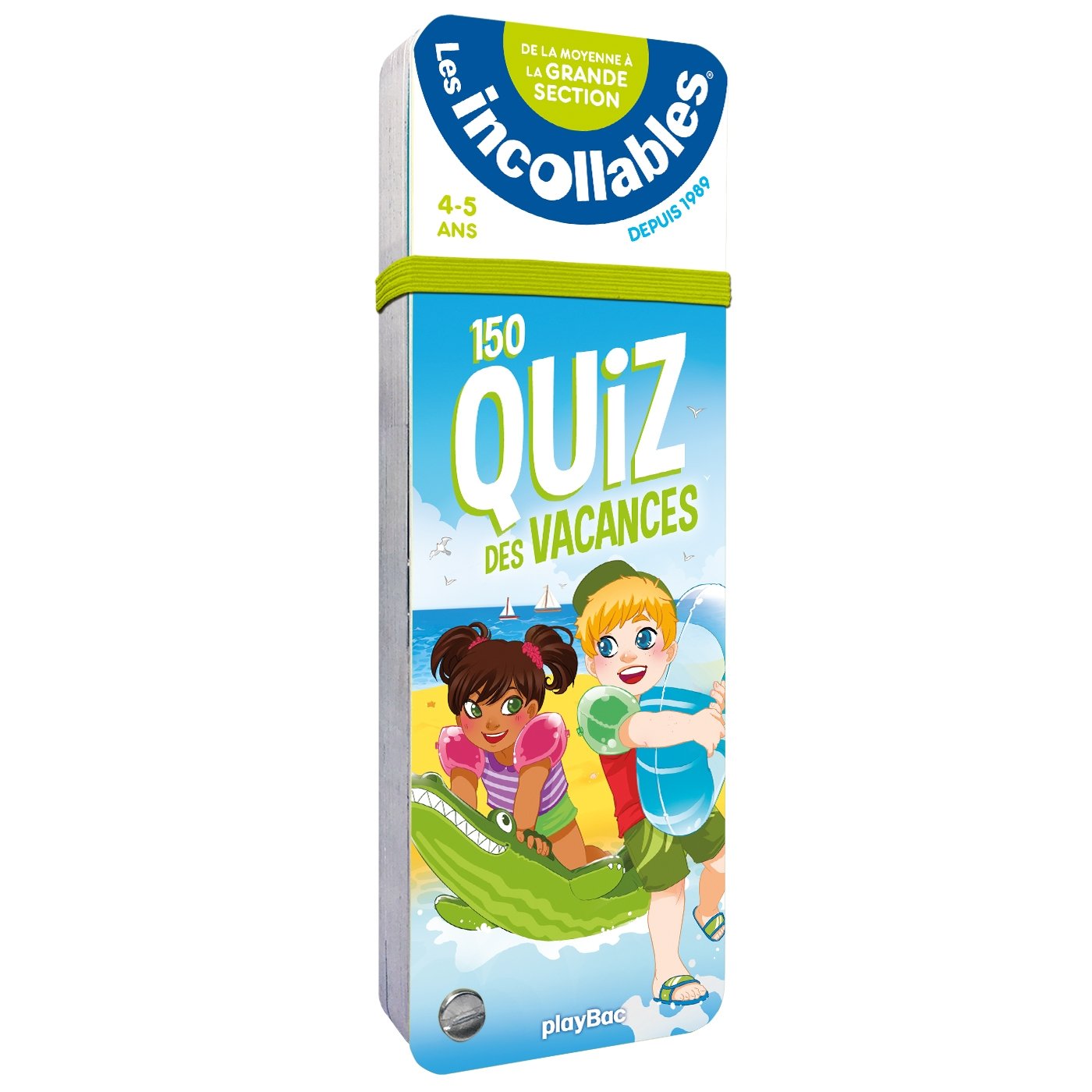 Les incollables - 150 quiz des vacances - De la moyenne à la grande section- Cahier de vacances 9782809661521