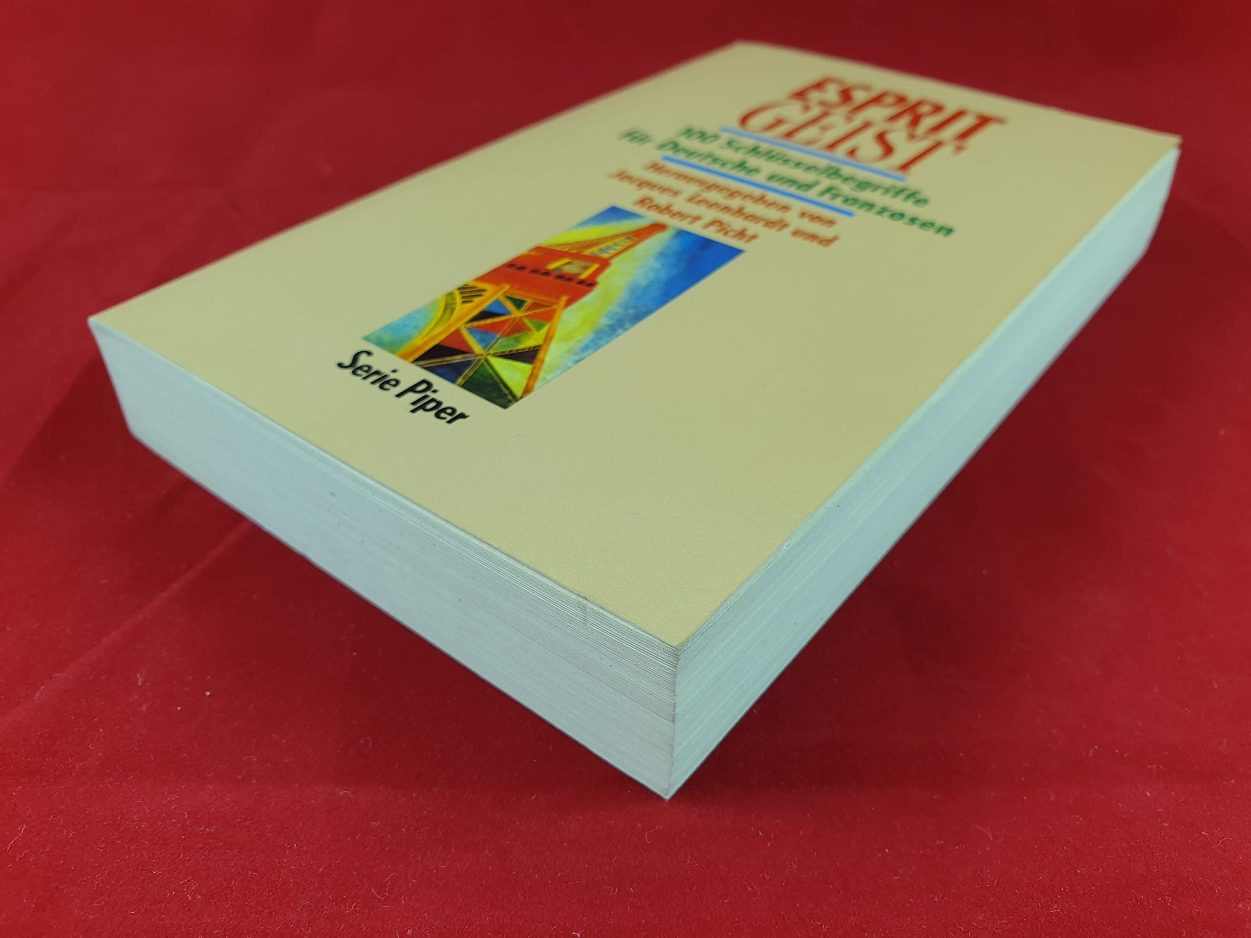 Esprit/Geist: 100 Schlüsselbegriffe für Deutsche und Franzosen 9783492110938