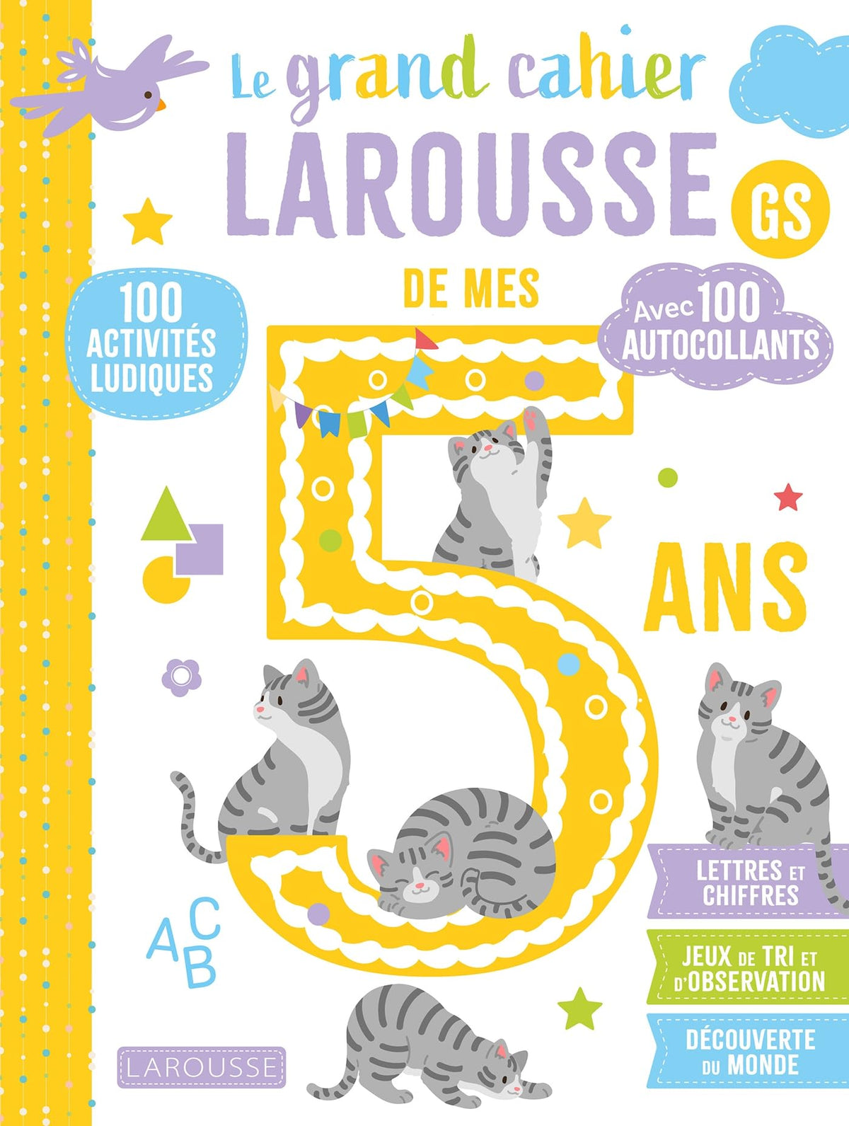 Le grand cahier Larousse de mes 5 ans 9782036075436