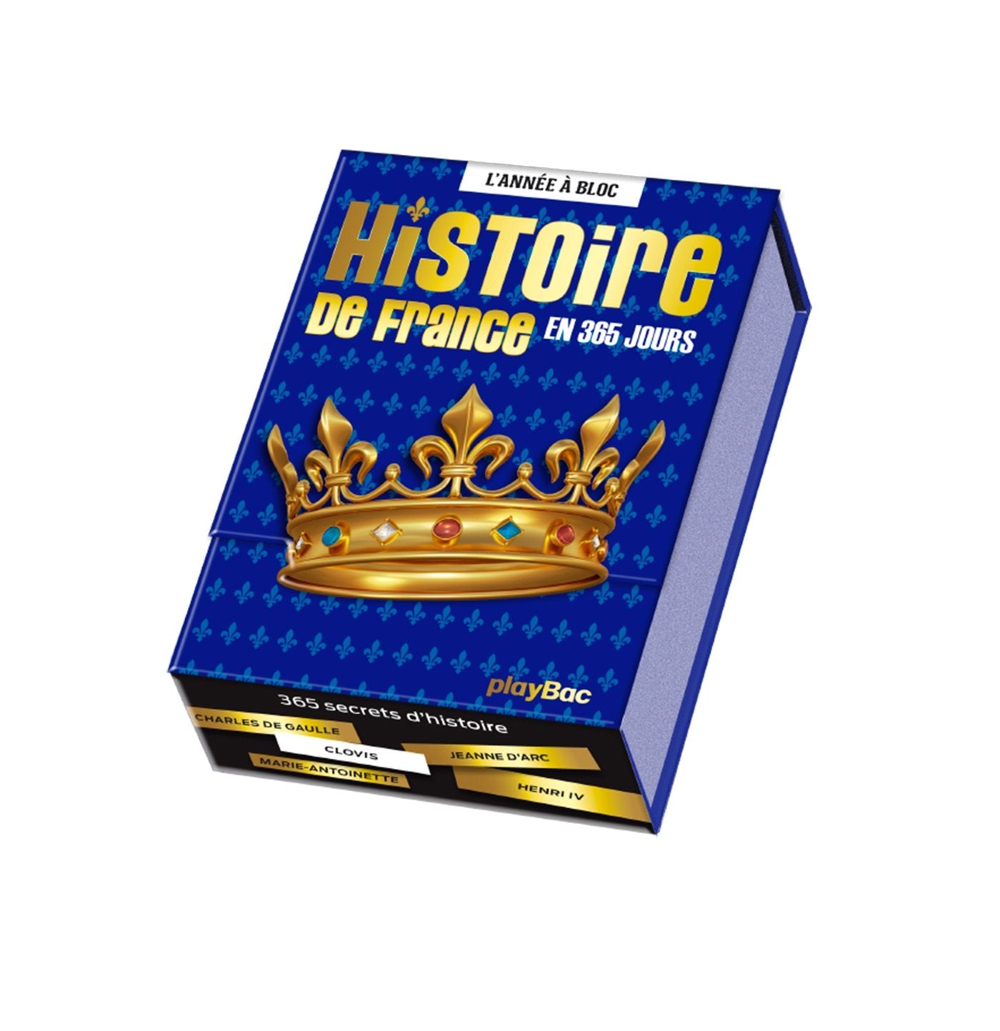 Calendrier Histoire de France en 365 jours - L'Année à Bloc 9782809657074
