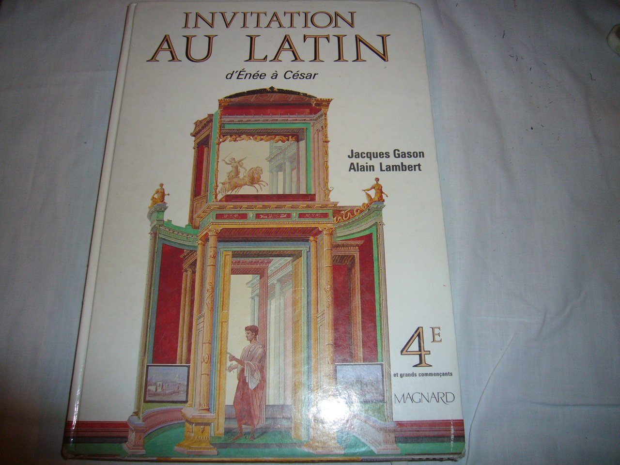 Invitation au latin 4e : d'Enée à César 9782210474802