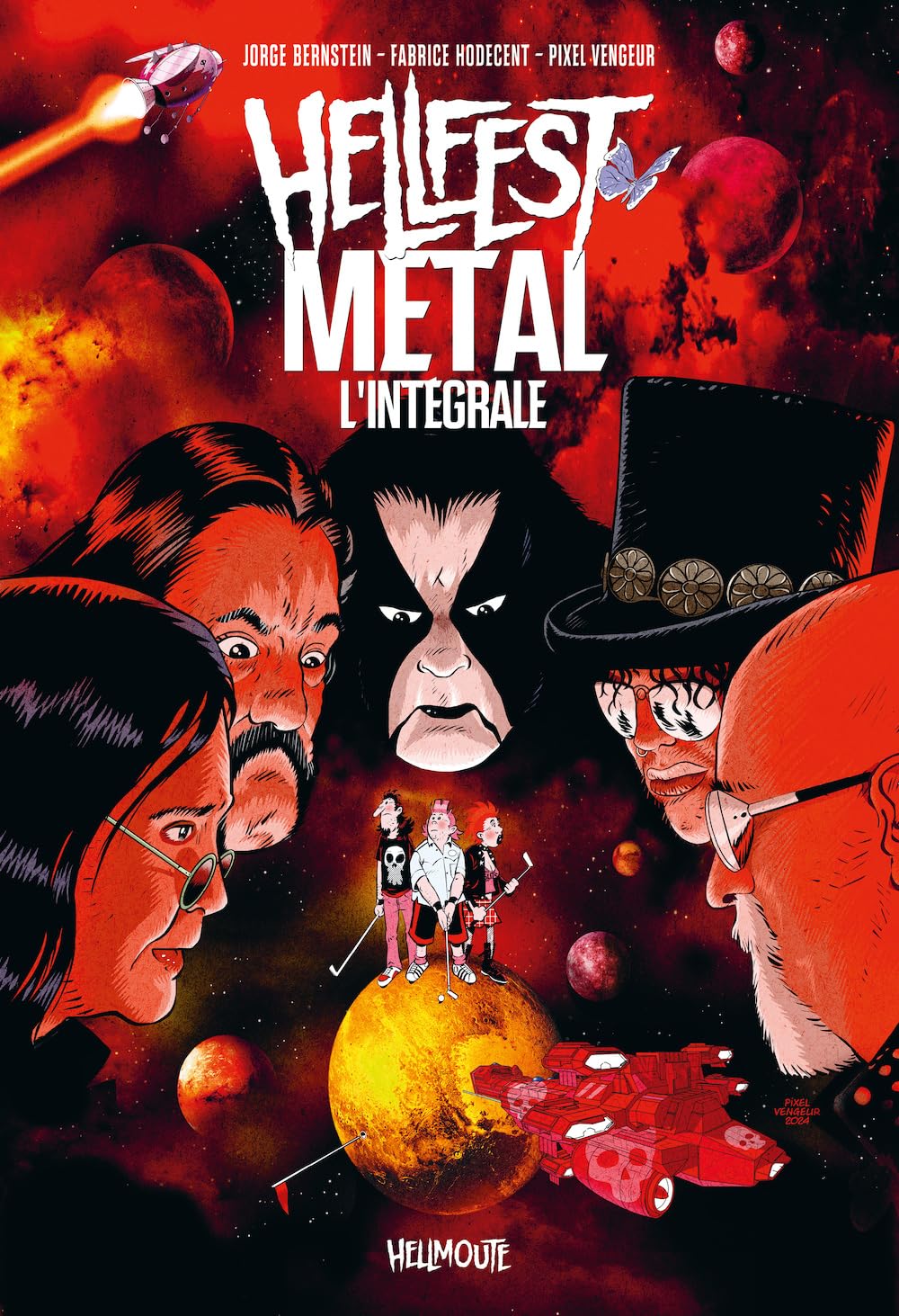 Pack Hellfest Metal l'intégrale en 3 volumes : Hellfest Metal Space ; Hellfest Metal Love ; Hellfest Metal Vortex: Avec 2 posters offerts 9791096708871