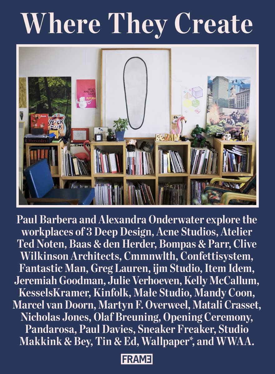 Where They Create 9789077174494