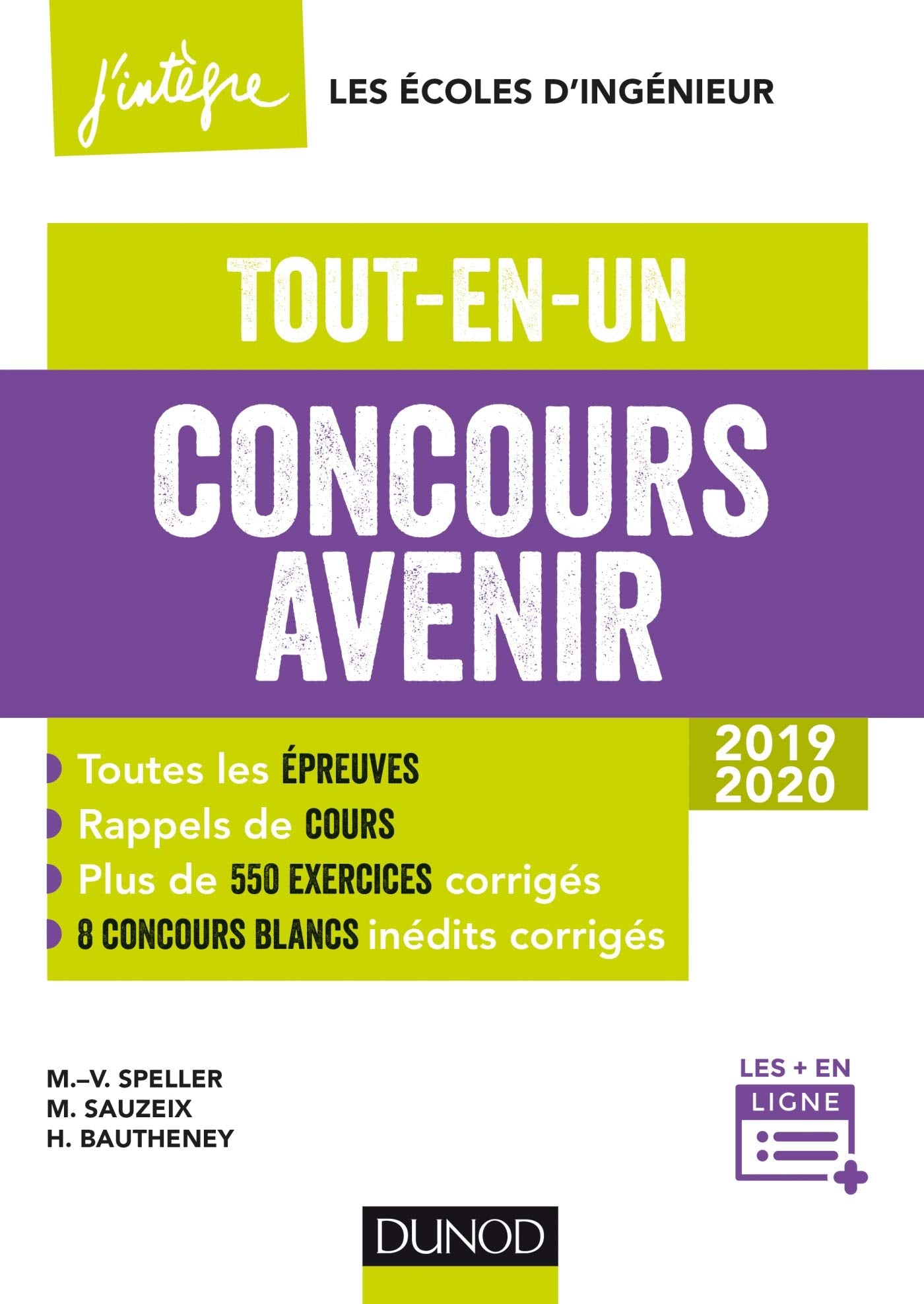 Concours Avenir - Tout-en-un 2019-2020: Tout-en-un 2019-2020 (2019-2020) 9782100784493