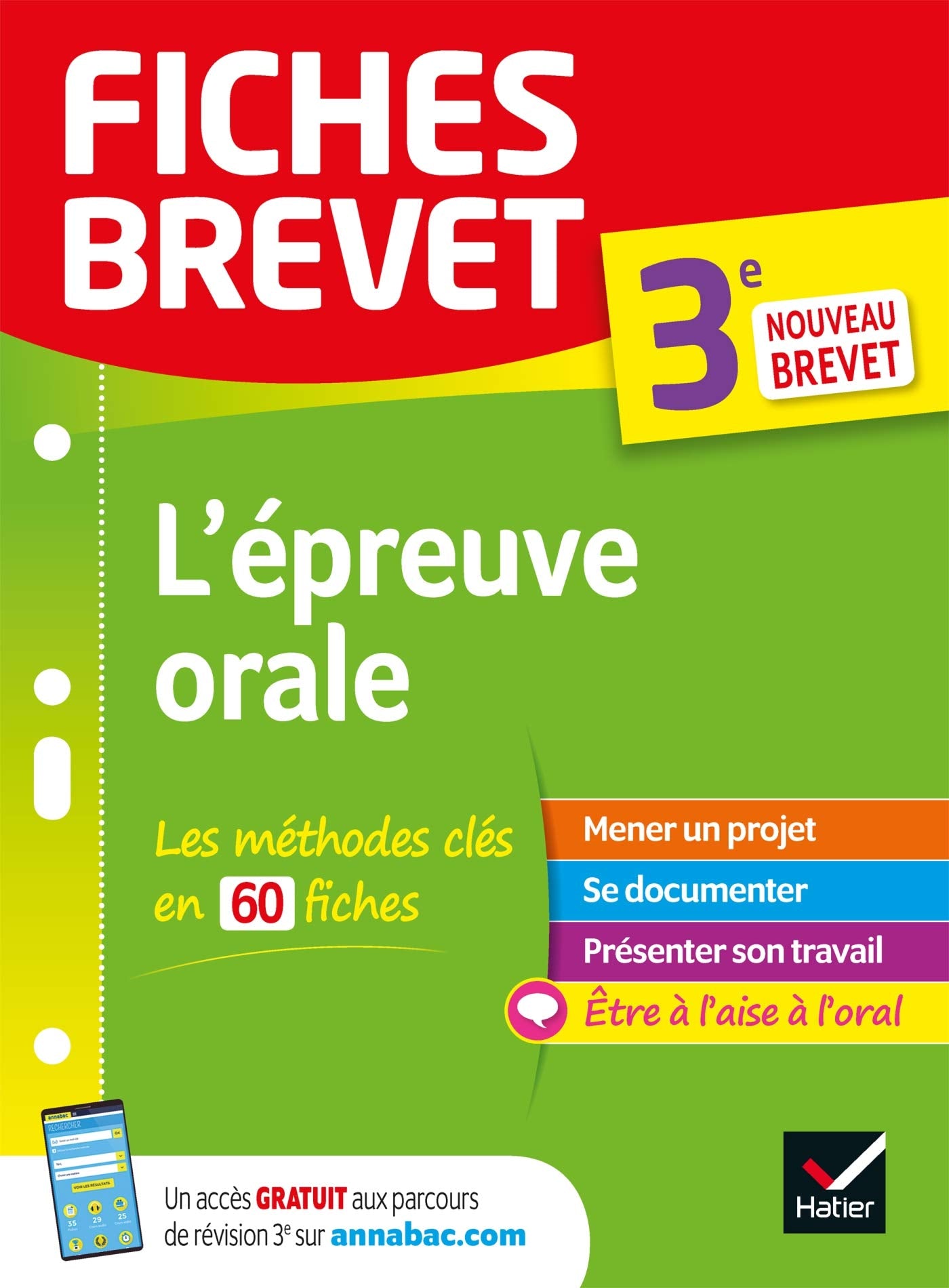 Fiches brevet L'épreuve orale du brevet 3e - Brevet 2023: pour réussir son exposé et l'entretien 9782401061729