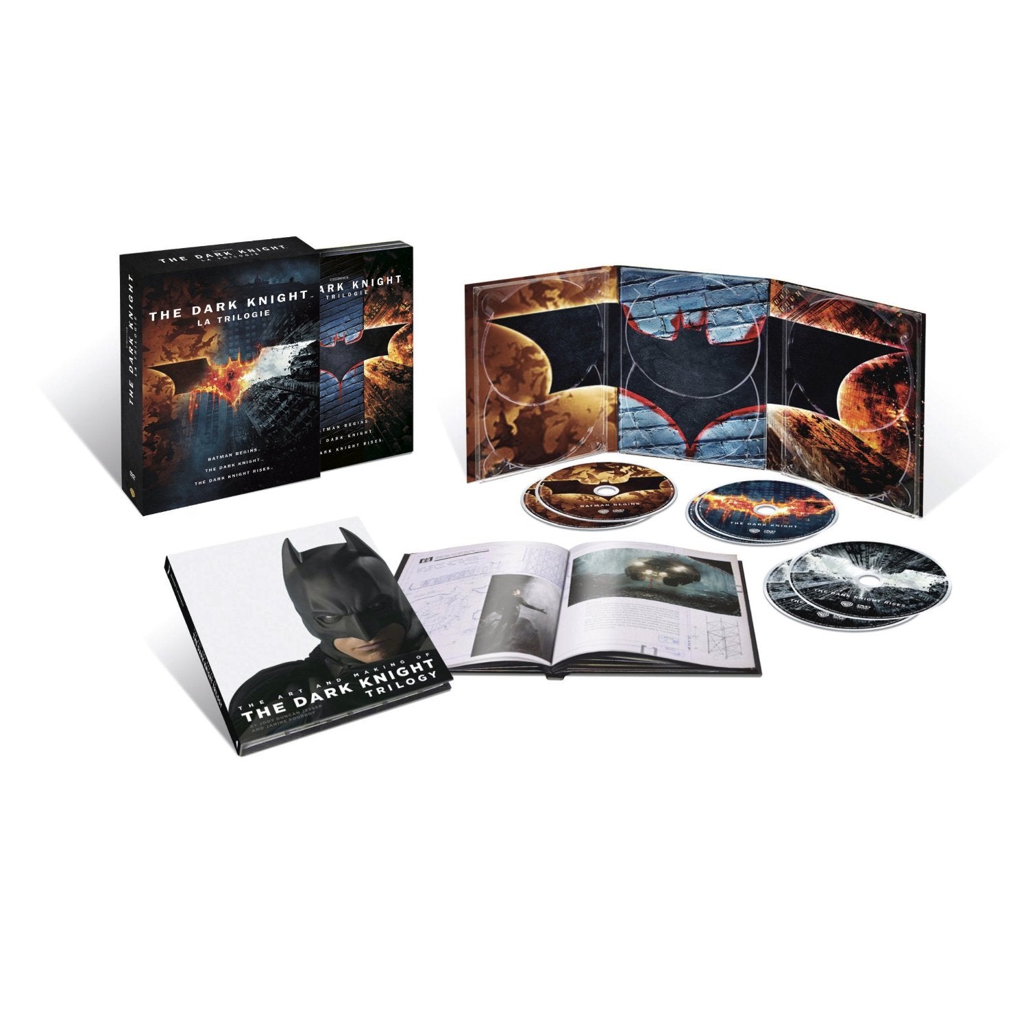 The Dark Knight - La trilogie - DVD - DC COMICS 5051889301028