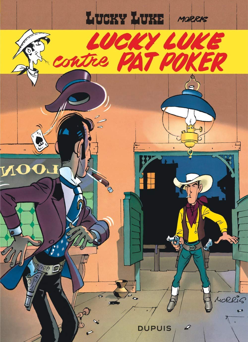 Lucky Luke, tome 5 : Lucky Luke contre Pat Poker 9782800114453