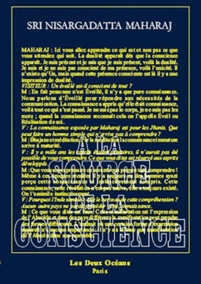 A la source de la conscience 9782866810351