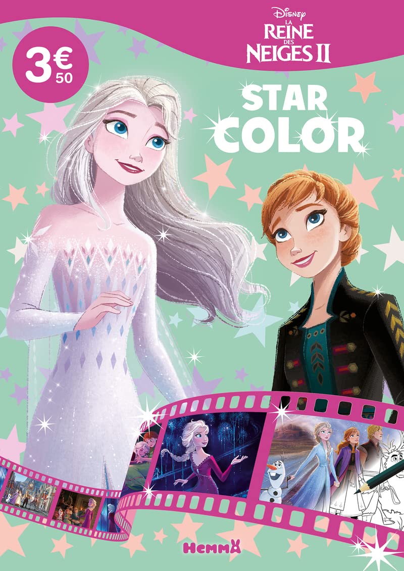 Disney La Reine des Neiges 2 - Star Color – Livre de coloriage – Dès 4 ans 9782508054464