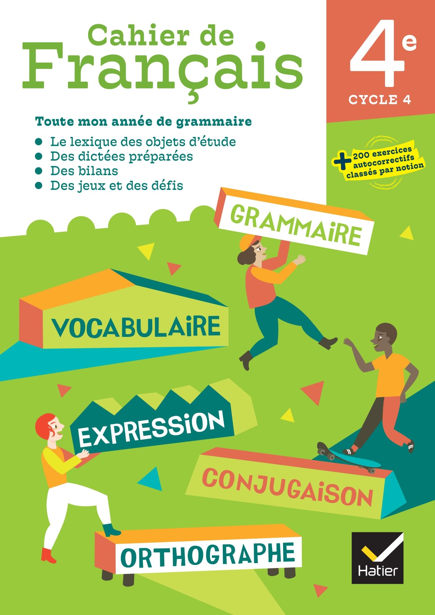 Cahier de Français 4e - Ed. 2024 - Cahier élève 9782401109384