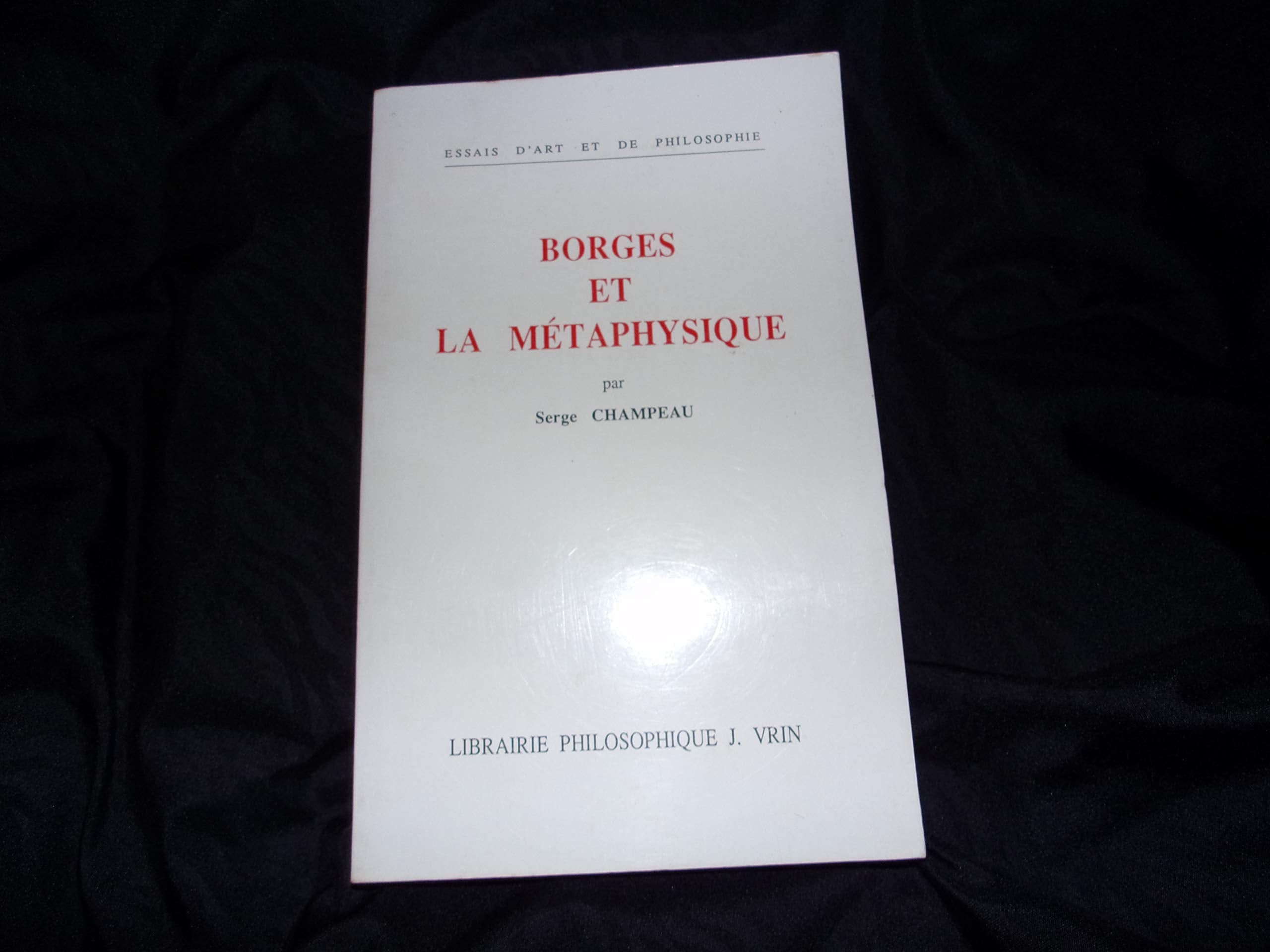 Borges et la métaphysique 9782711610167
