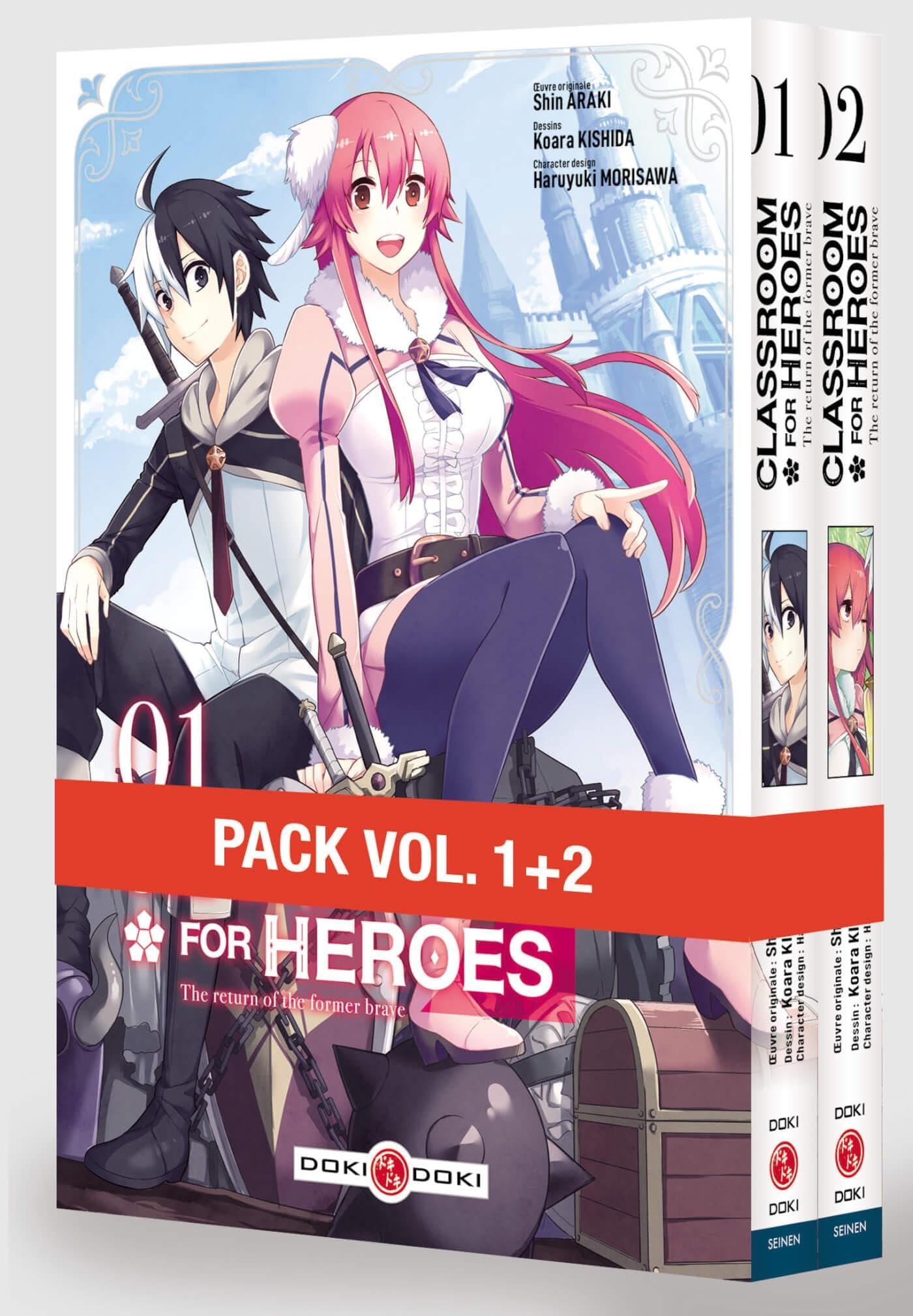 Classroom for heroes - Pack promo vol. 01 et 02 - édition limitée 9791041107322