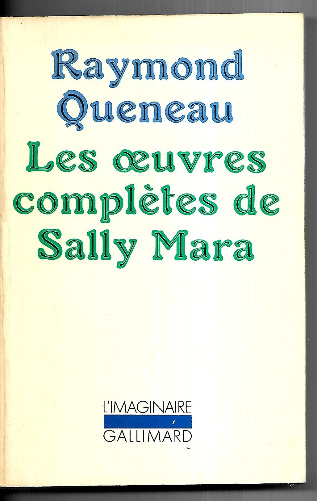Les Oeuvres complètes de Sally Mara 9782070253180