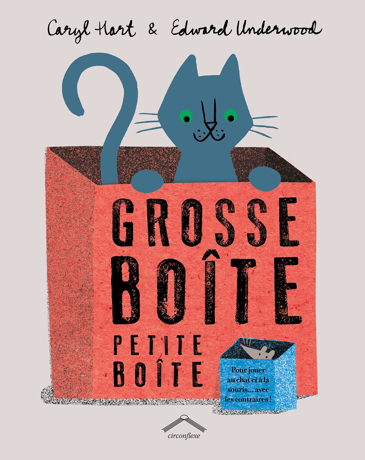 Grosse boite petite boite: Pour jouer au chat et à la souris avec les contraires ! 9782878339369