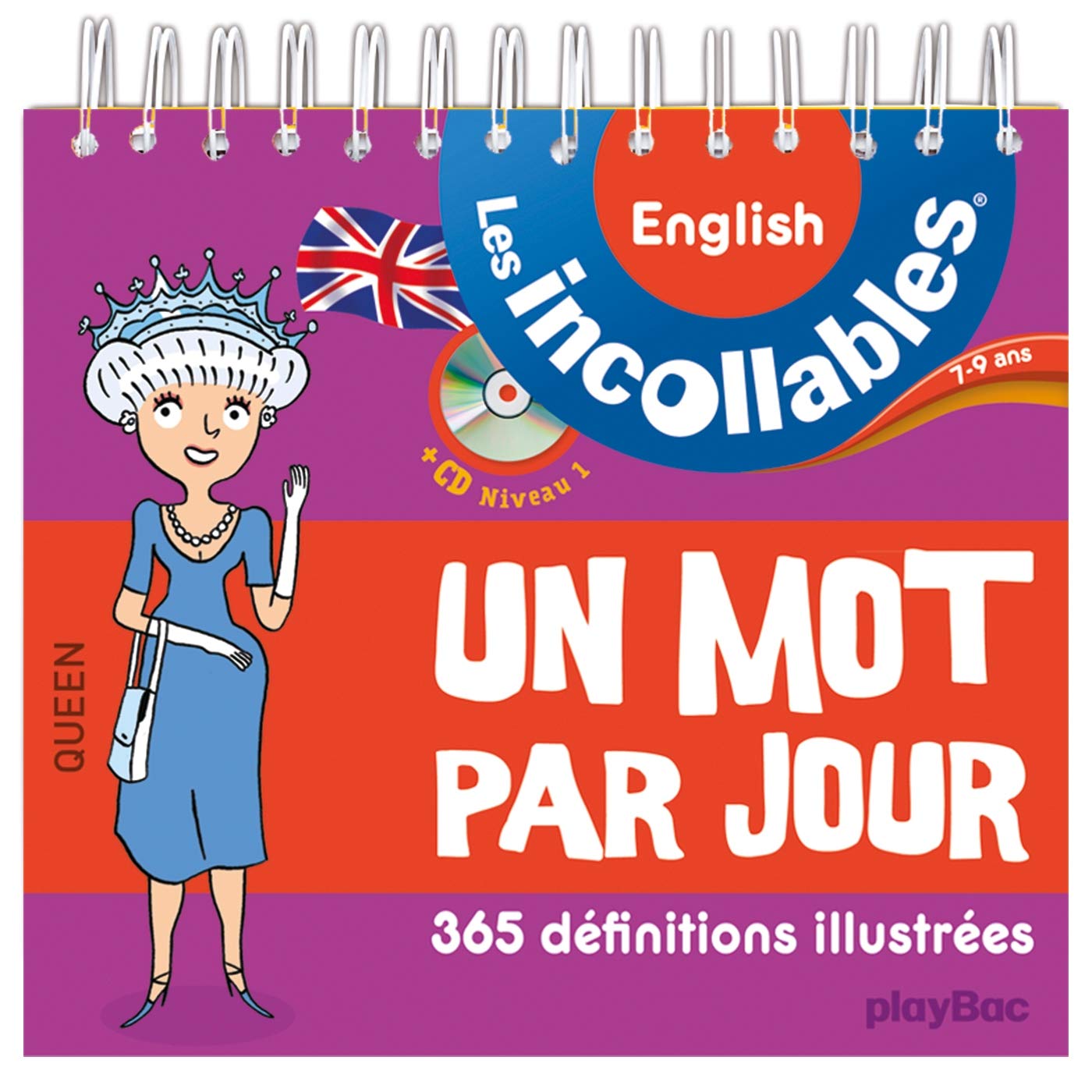 Incollables - Un mot par jour anglais 7-9 ans 9782809654899