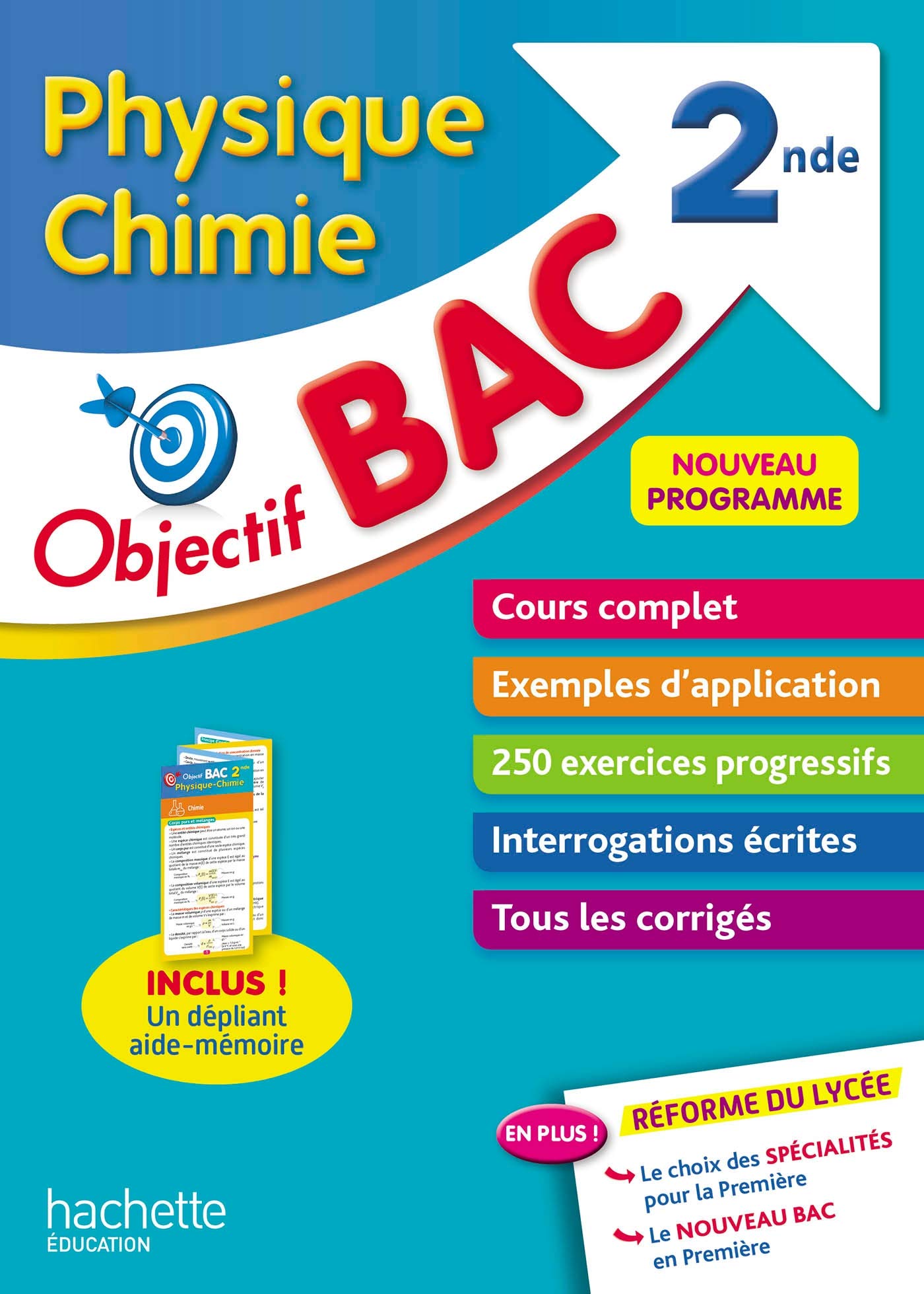 Objectif Bac Physique Chimie 2nde 9782017082125