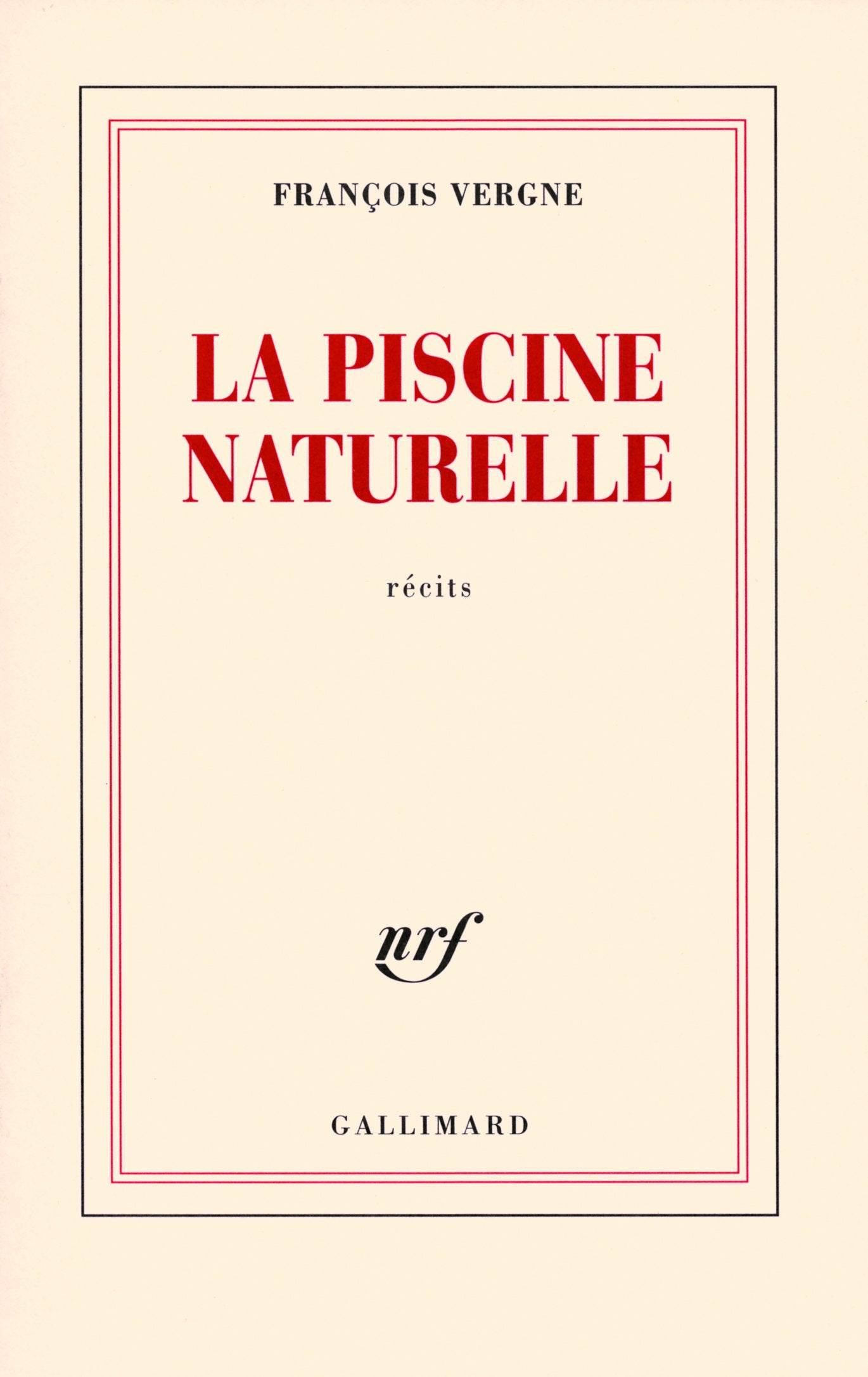 La piscine naturelle 9782070785667