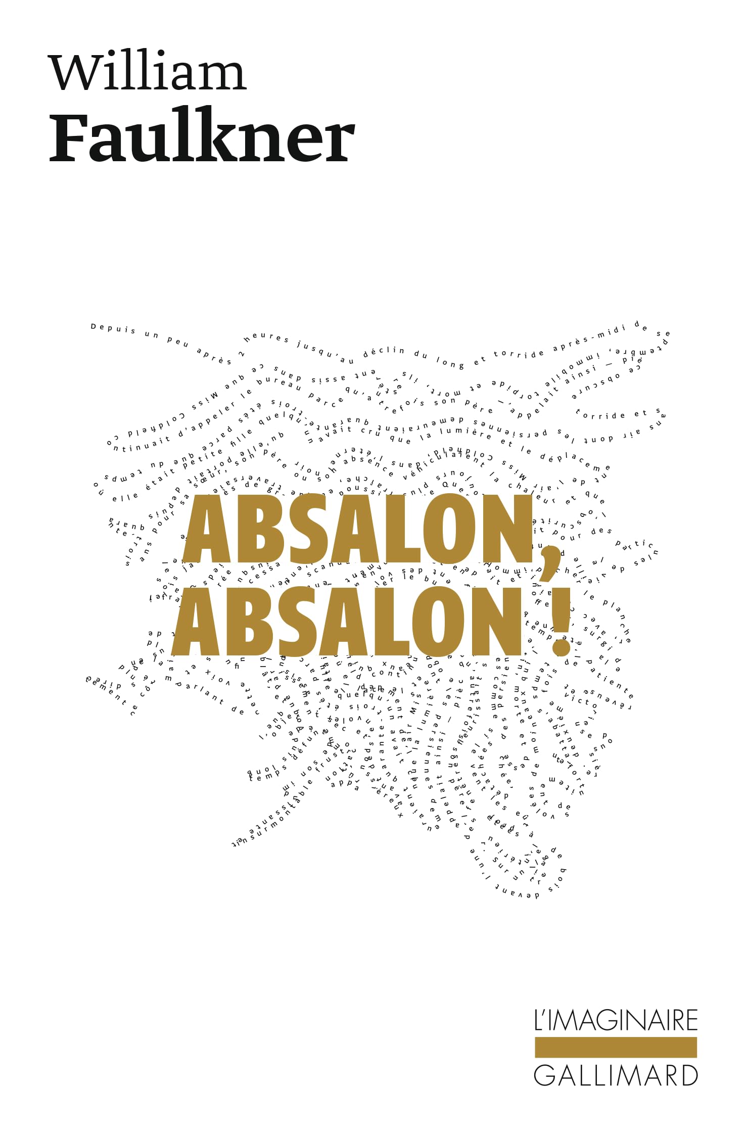 Absalon, Absalon ! 9782070757008