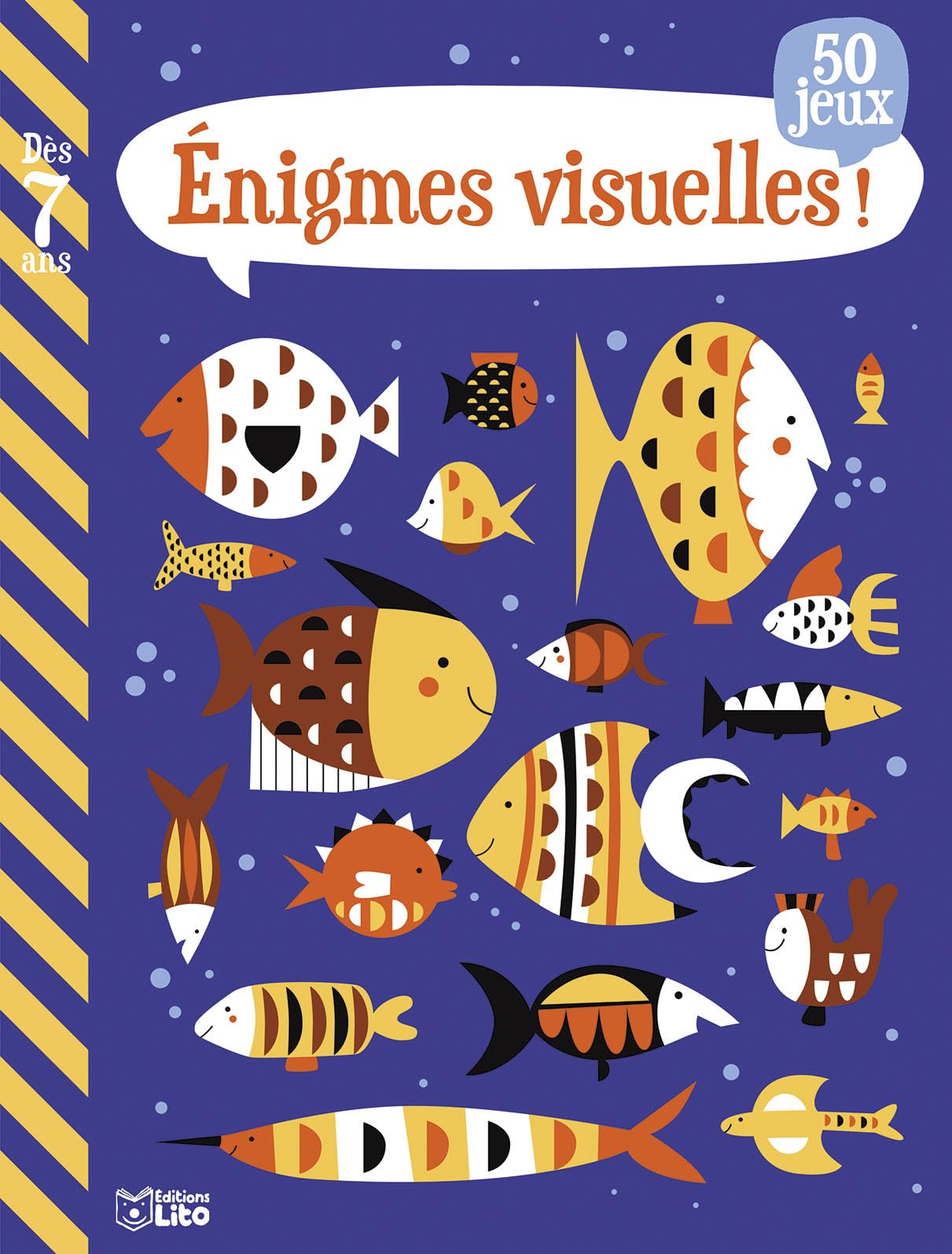 Mon grand livre de jeux - Enigmes visuelles ! : 50 jeux - Dès 7 ans 9782244800608