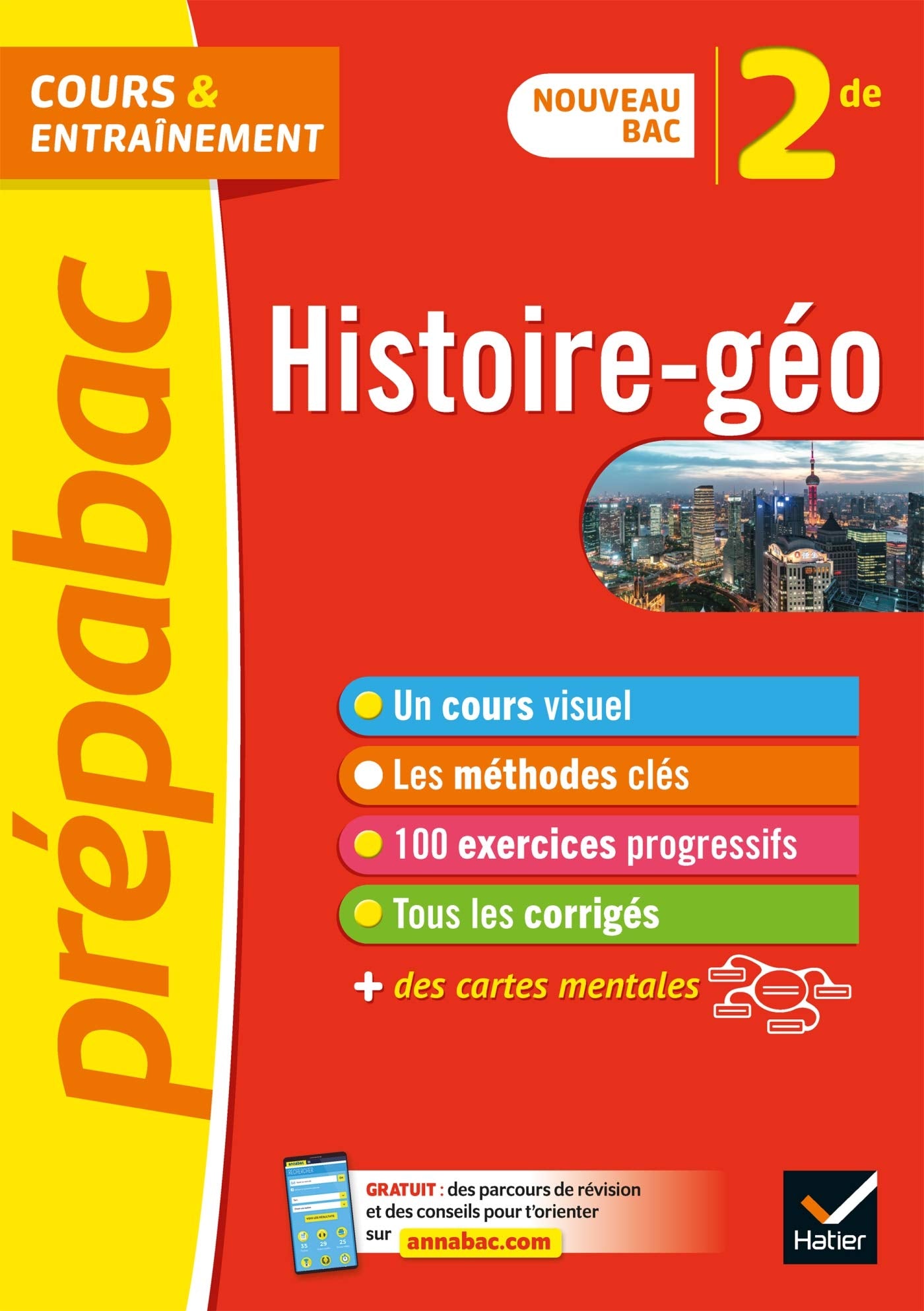 Prépabac Histoire-géographie 2de: nouveau programme de Seconde 9782401052888