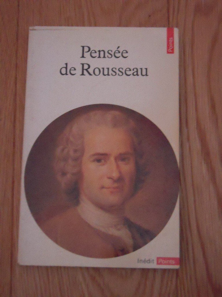 Pensée de Rousseau 9782020069816