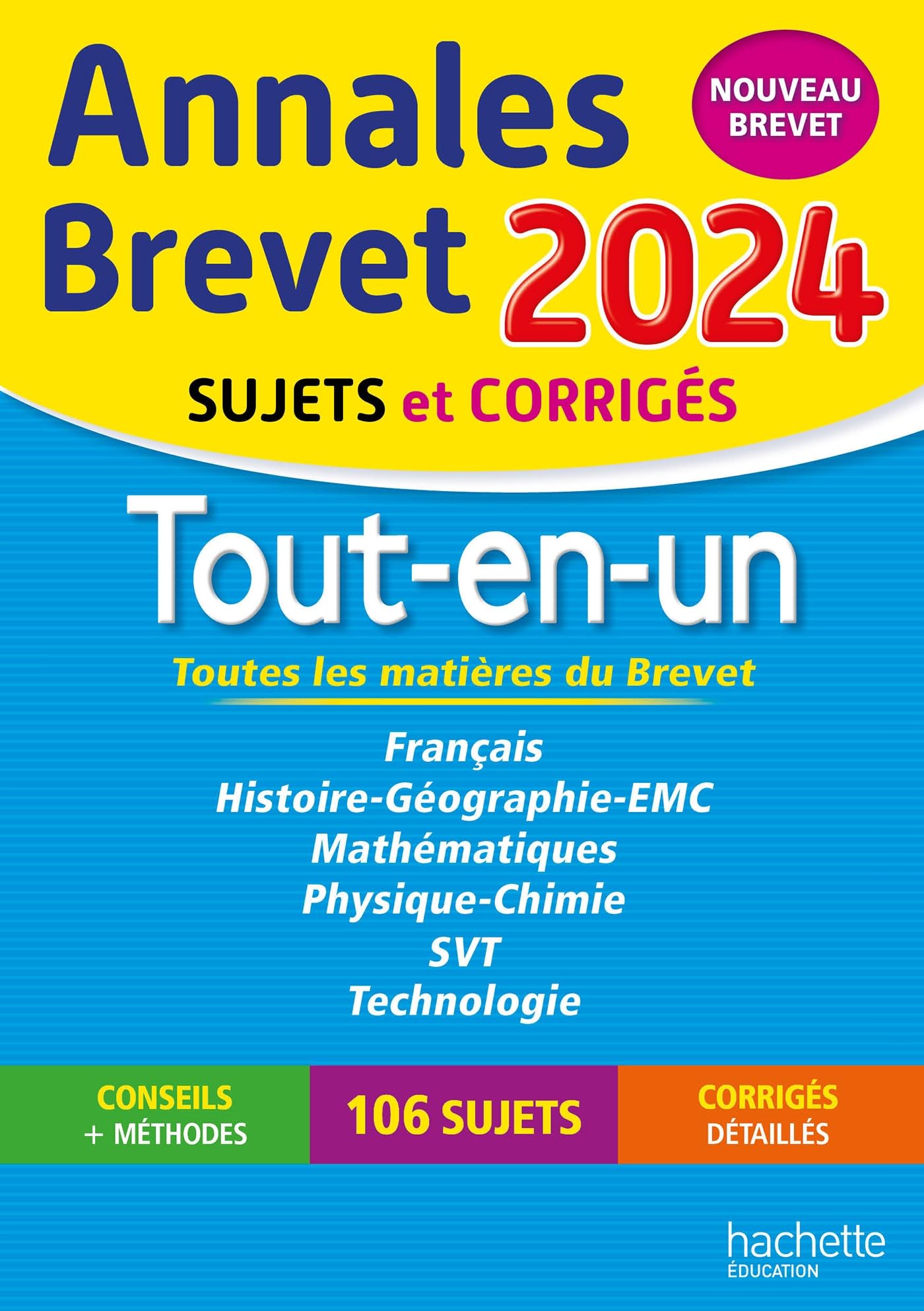 Annales BREVET 2024 Tout-en-un 9782017226901