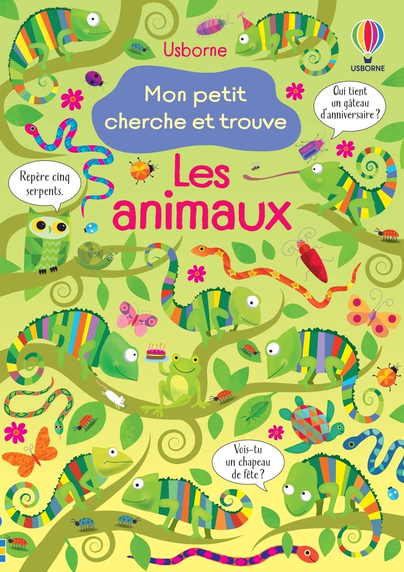 Les animaux - Mon petit cherche et trouve 9781803707853
