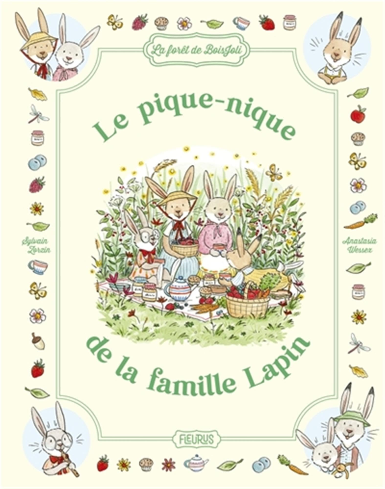 Le pique-nique de la famille Lapin 9782215195733