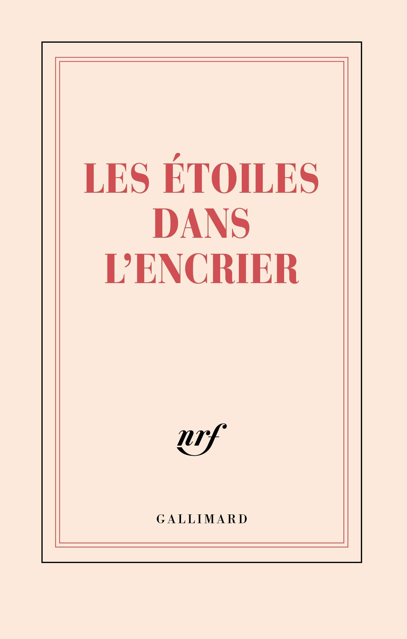 Carnet «Les étoiles dans l'encrier» (papeterie) 3260050881203