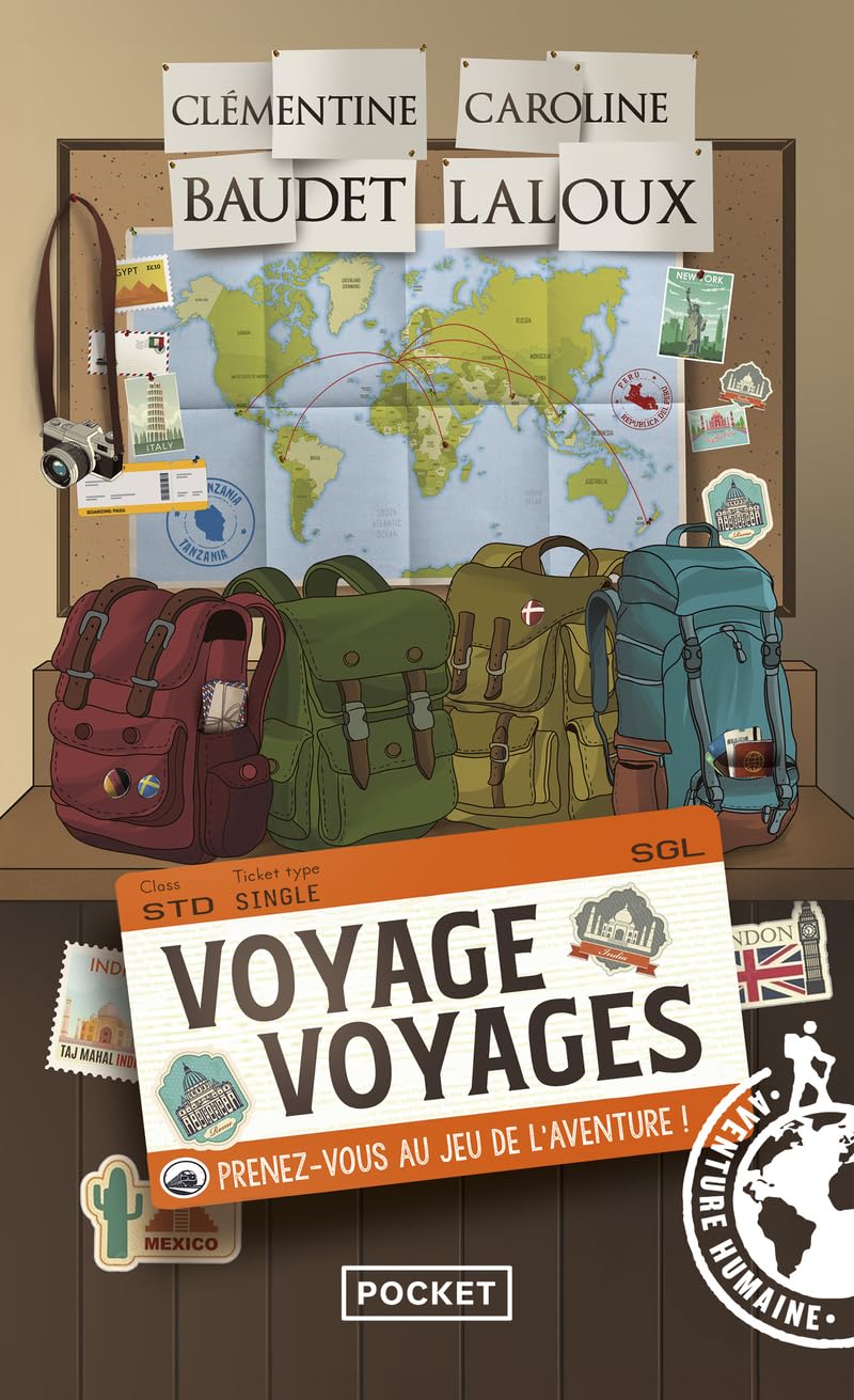 Voyage voyages - Le tour du monde dont vous êtes les héros 9782266351348