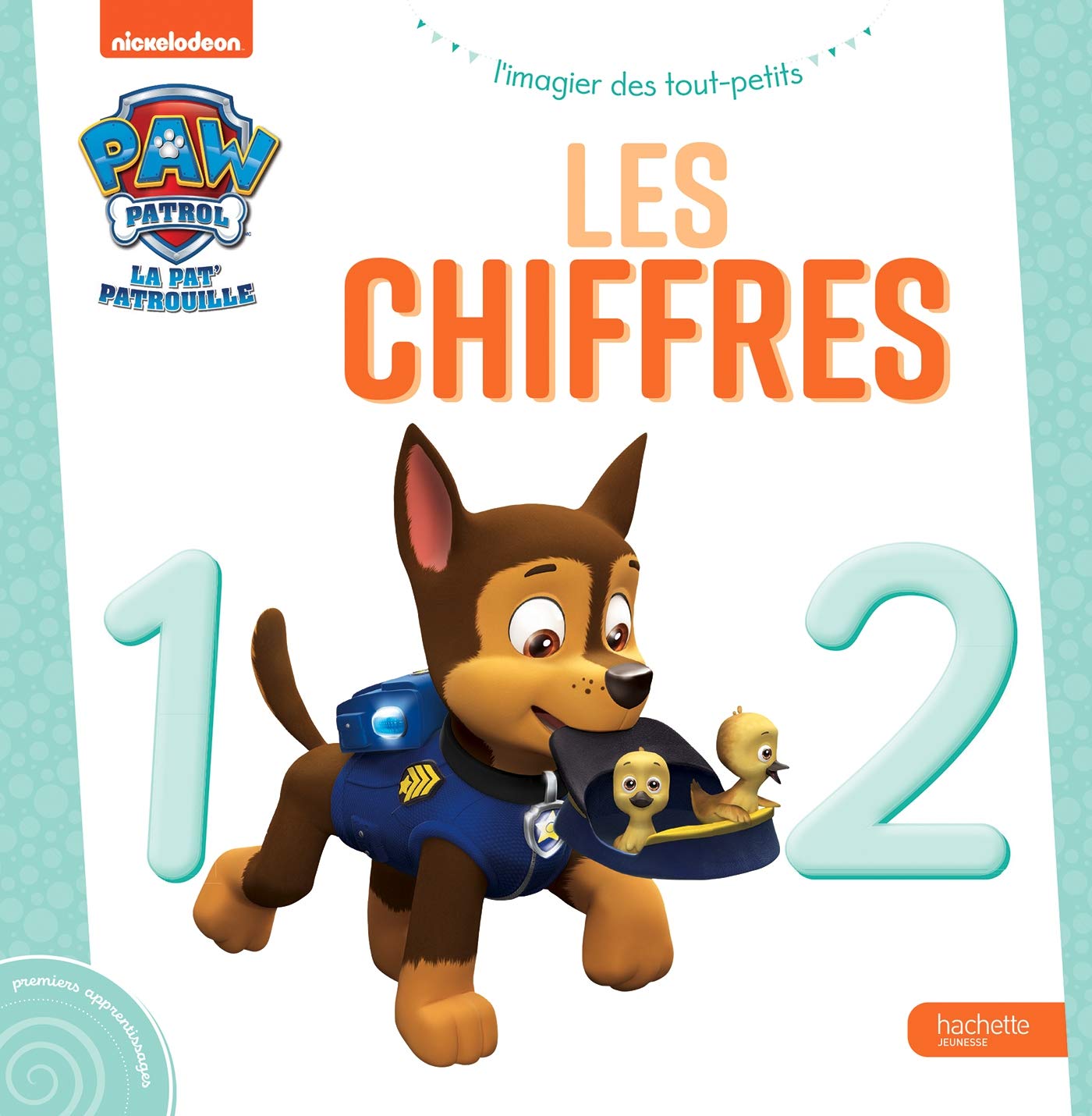 Pat' Patrouille - L'imagier des tout-petits - Les chiffres 9782017123958