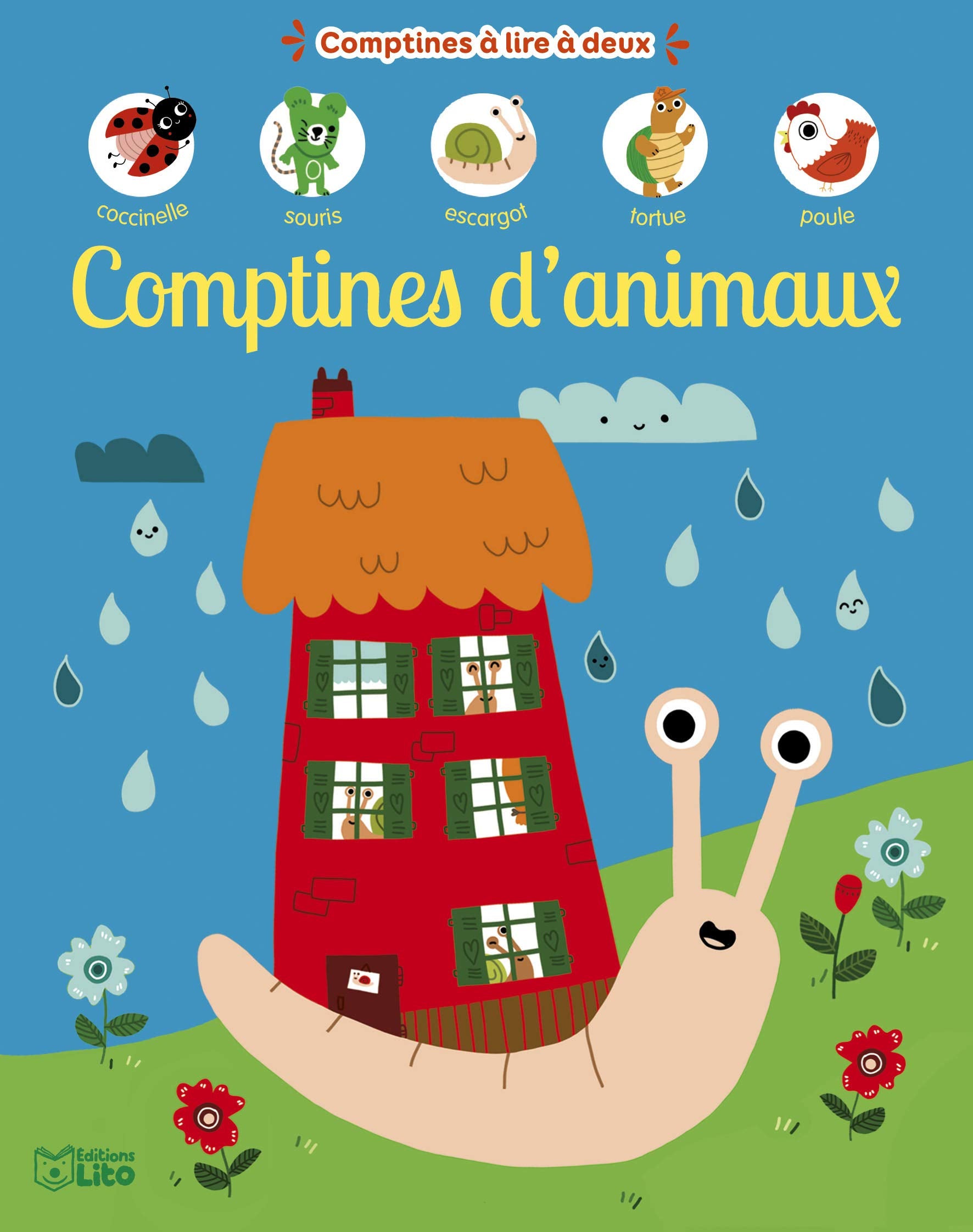 Comptines à lire à deux: Comptines d'animaux - Dès 2 ans 9782244402628