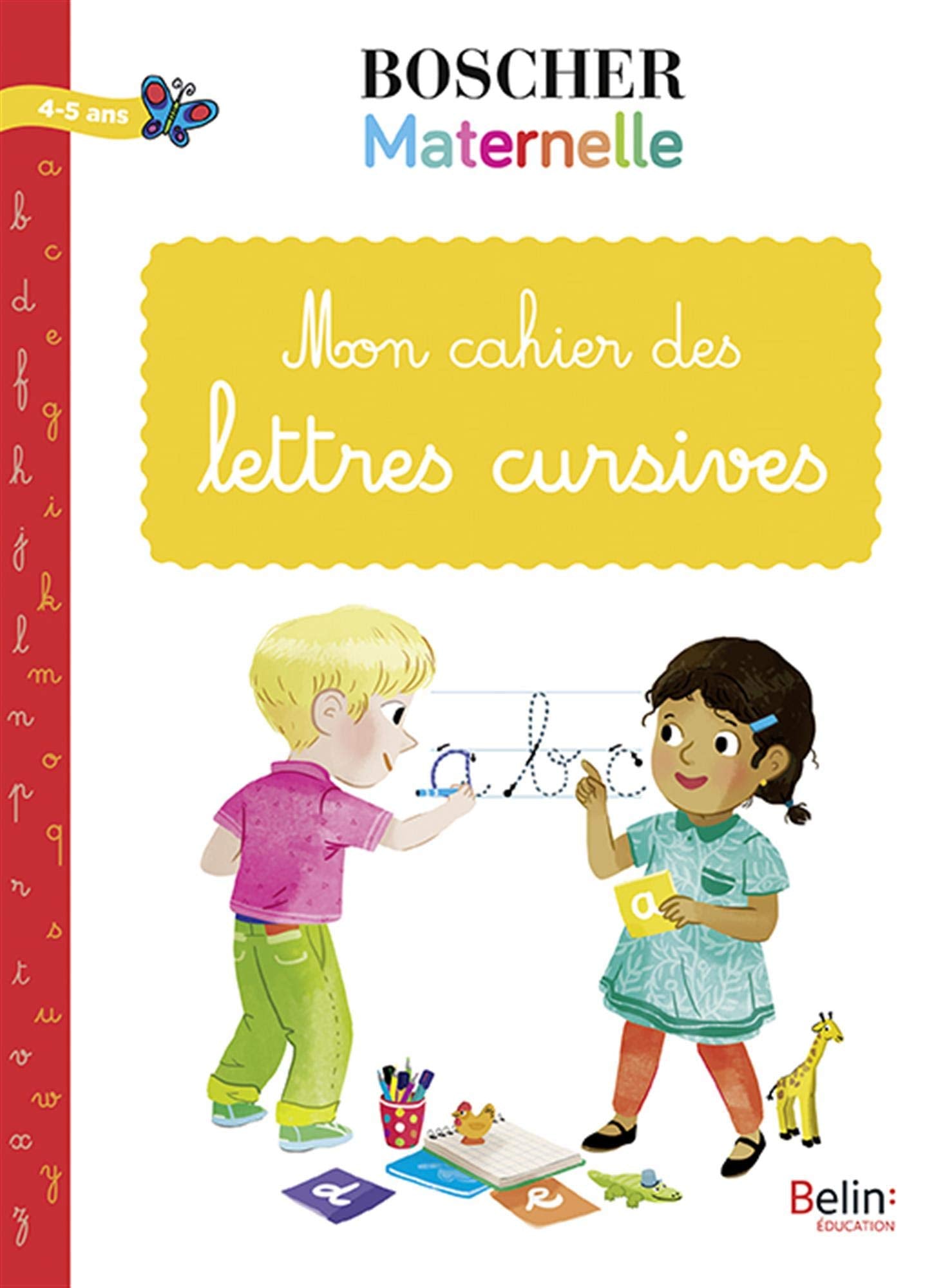 Mon cahier des lettres cursives 9791035804626