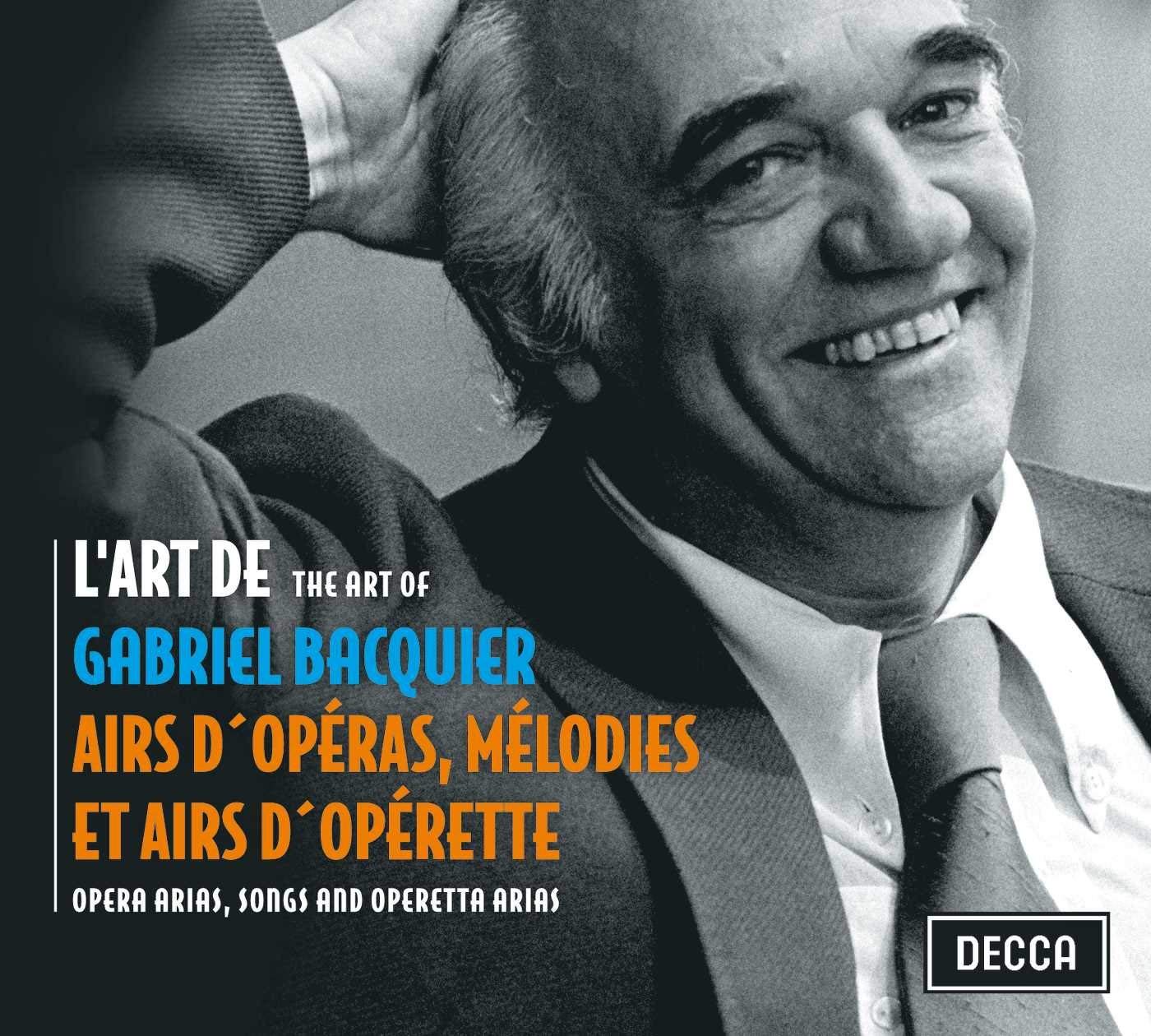 L'Art de Gabriel Bacquier - Arias, Songs & Operetta (2CD) 0028948063994