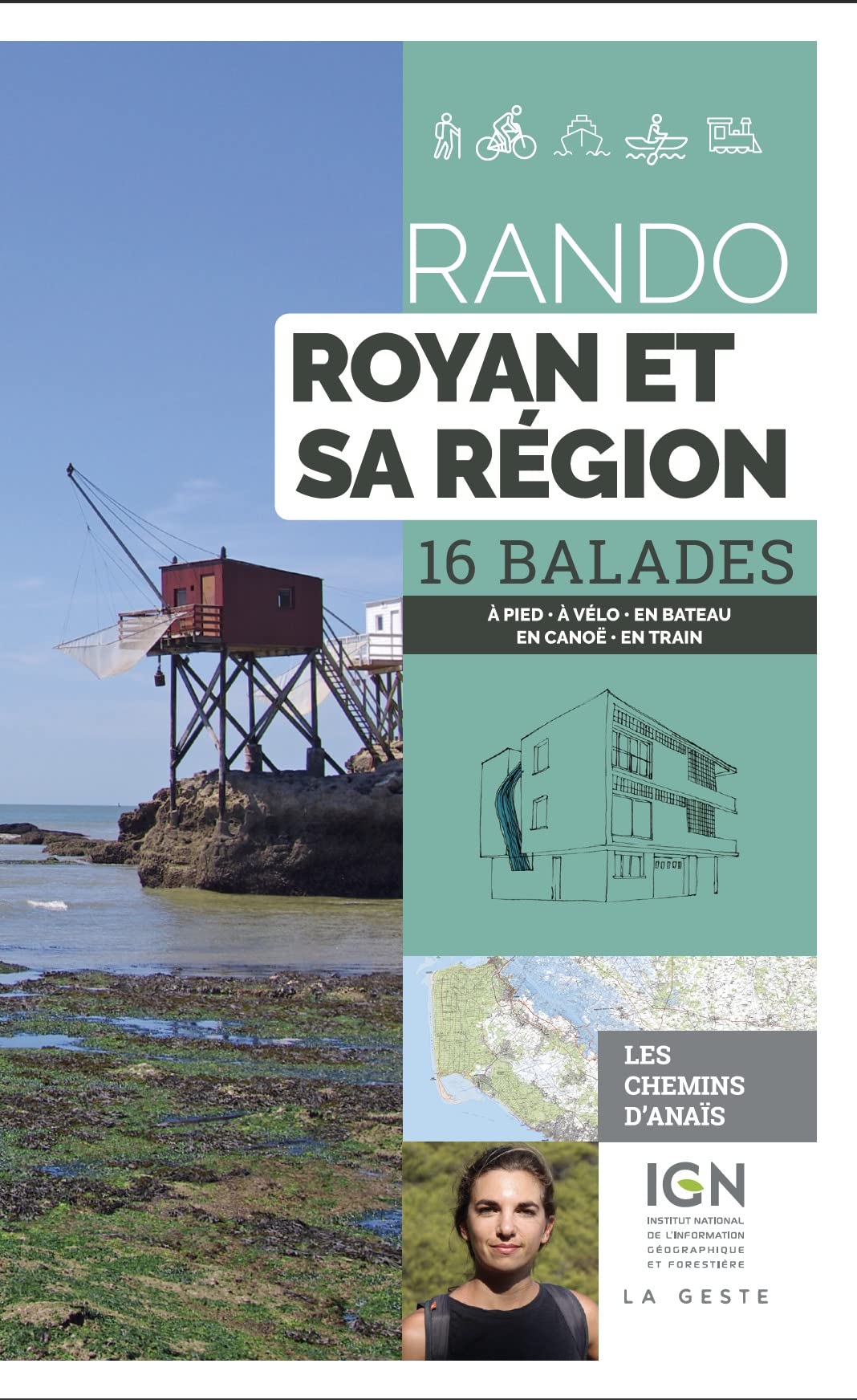 Rando - Royan et sa région 16 Balades a Pied en Vtt a Cheval en Canoe 9791035306625