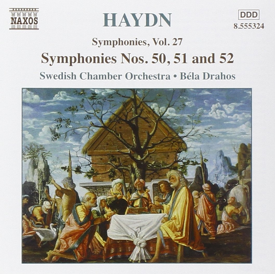 Haydn: Symphonies vol.27 Nos. 50, 51, 52 0747313532421
