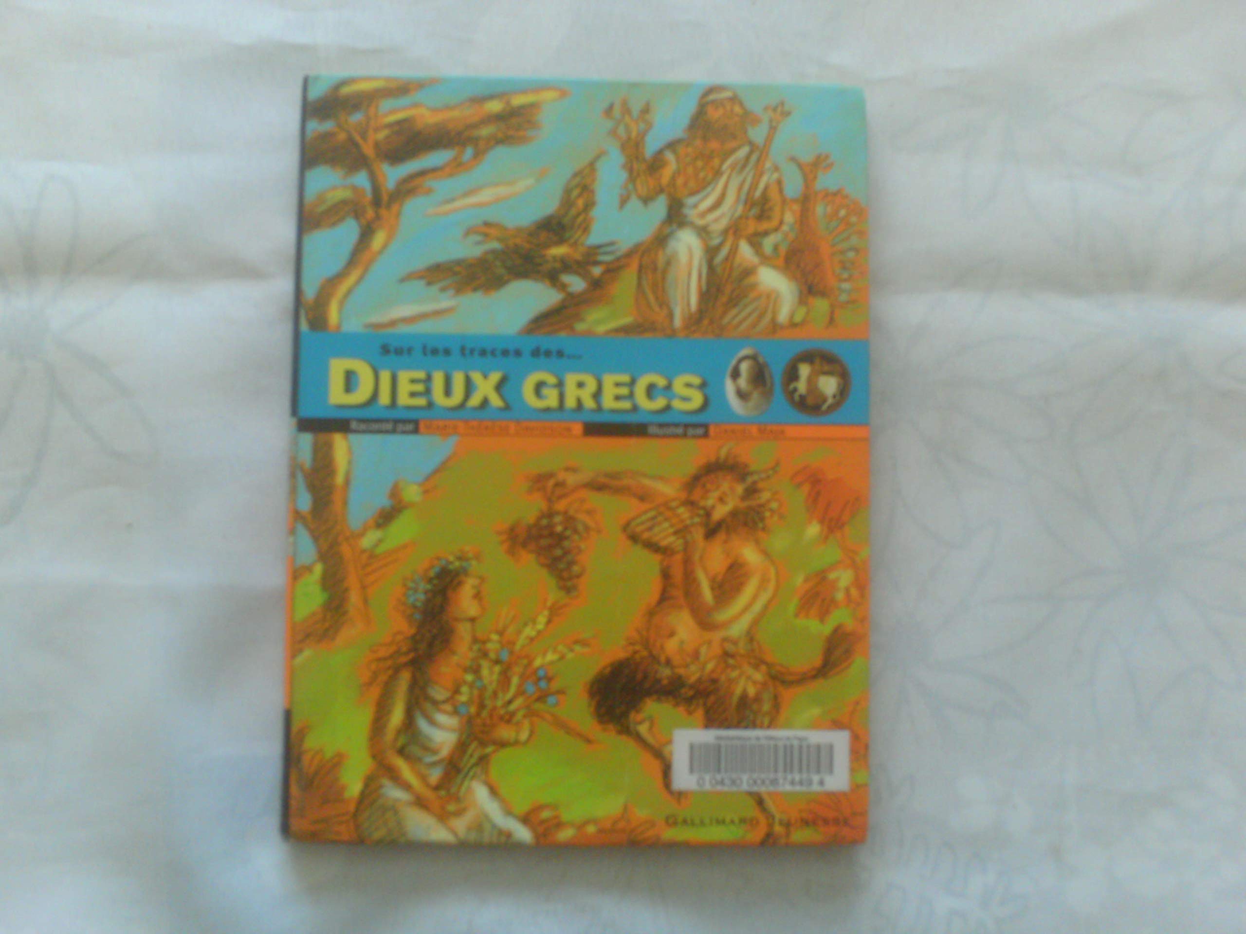 Sur les traces des... Dieux grecs 9782070571949